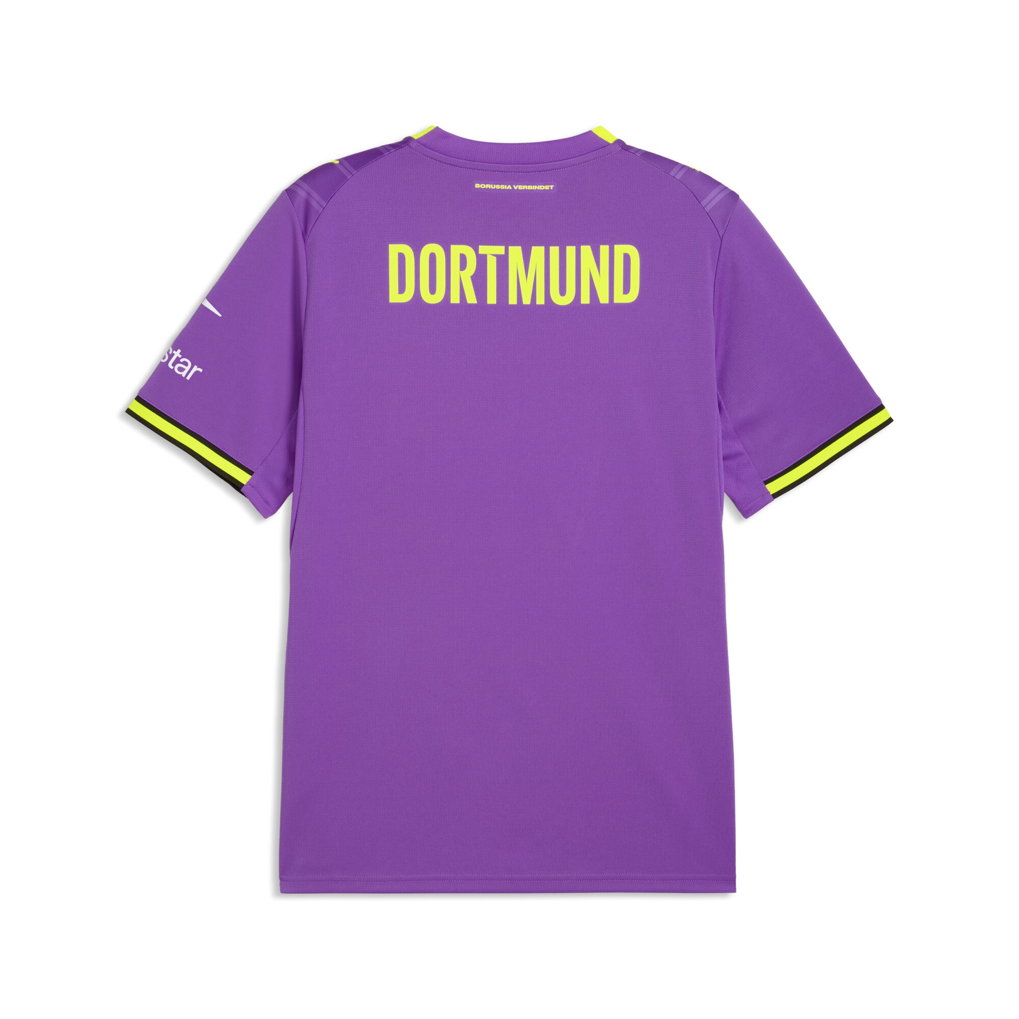 PUMA Fußballtrikot »BVB THIRD JERSEY REPLICA« mit Rundhalsausschnitt, DryCELL-Technologie, atmungsaktiv