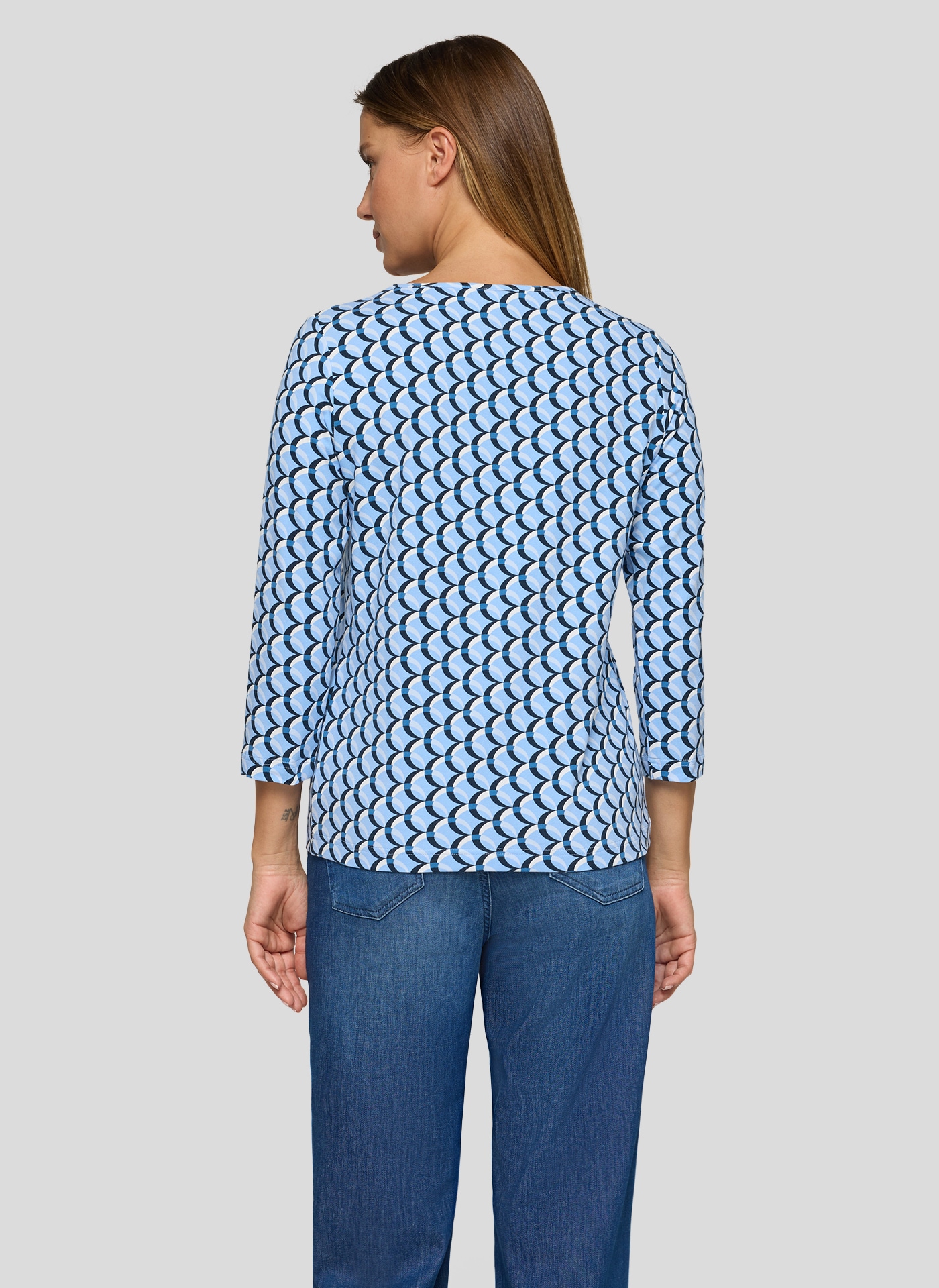 Rabe 3/4-Arm-Shirt mit All-Over Print