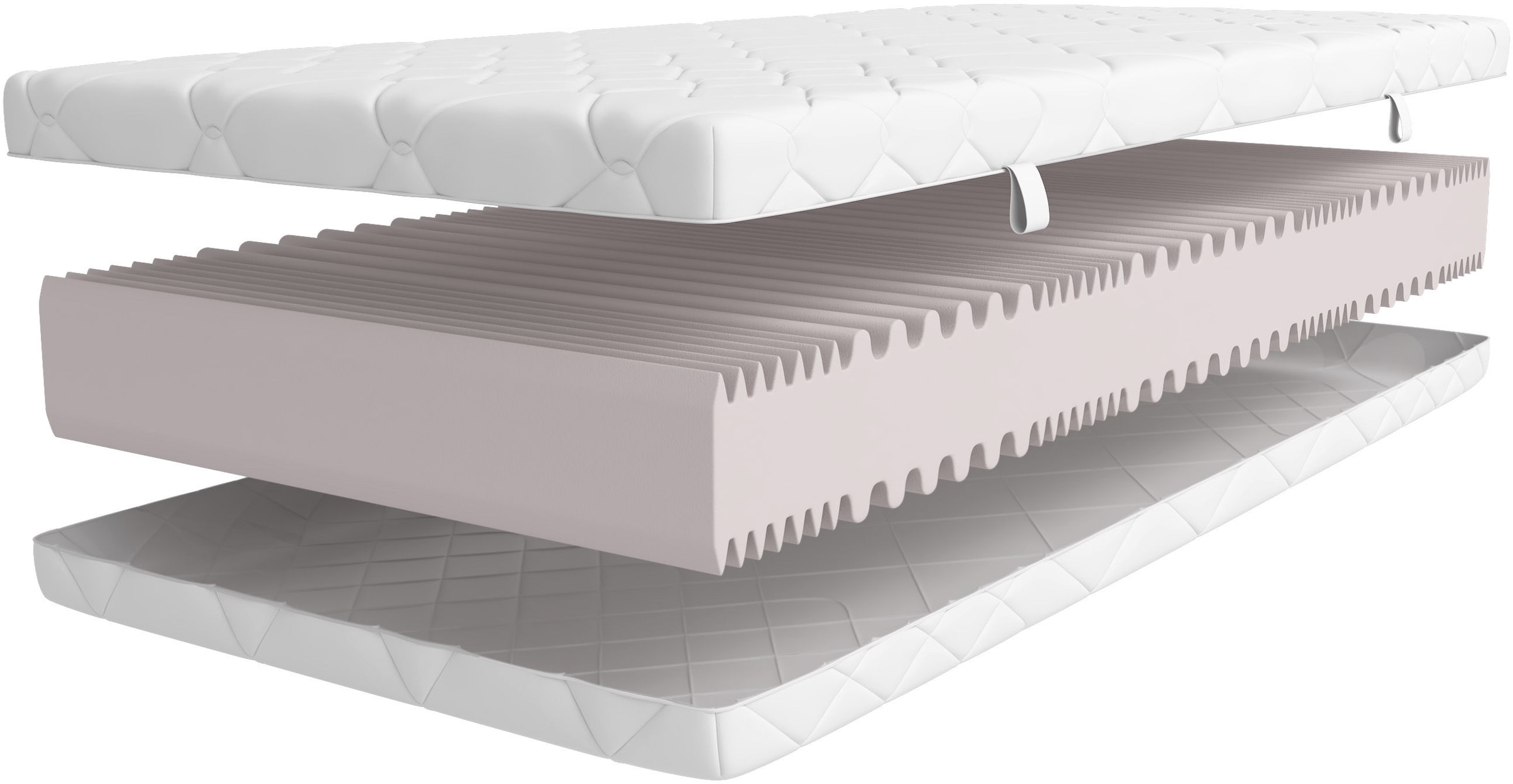 OTTO home Komfortschaummatratze »Luxus 17,  7 Zonen Matratze 90x200 cm, 140x200 cm & weitere Größen« 17 cm hoch Raumgewicht: 30 kg/m³ 1-tlg., 1 Stk. tlg.