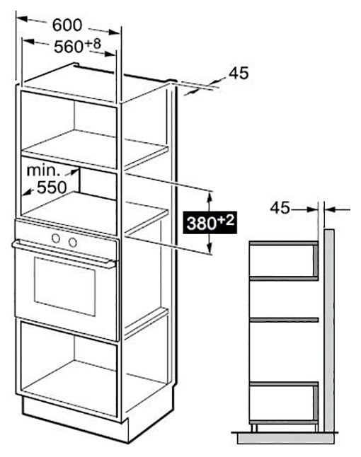 BEKO Einbau-Mikrowelle »BMGB 20212 B«, Mikrowelle-Grill