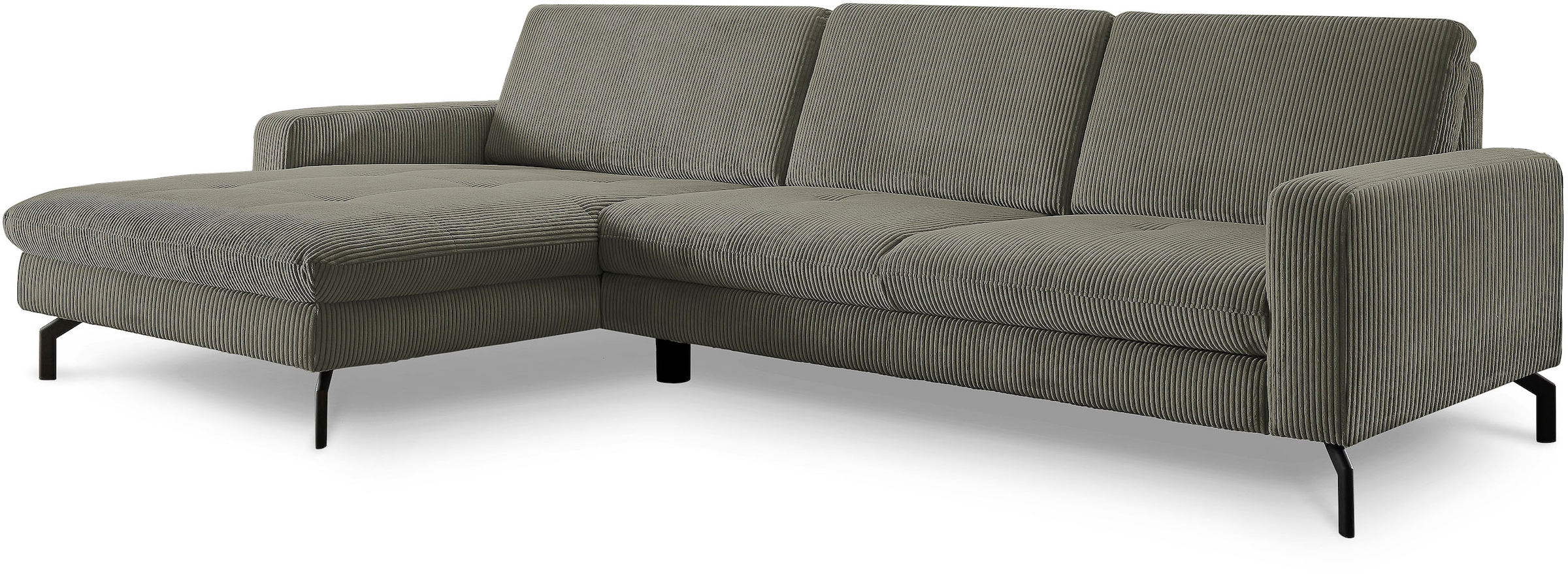 Die PlanBar Ecksofa »MP-IN20110 L-Form mit Federkern-Polsterung« optional mit Funktionen erhältlich