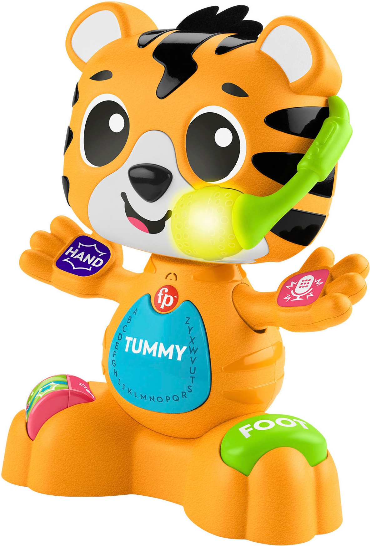 Fisher-Price® Lernspielzeug »Beat Bande Lern & Tanz Tiger Justin«, mit Licht und Sound