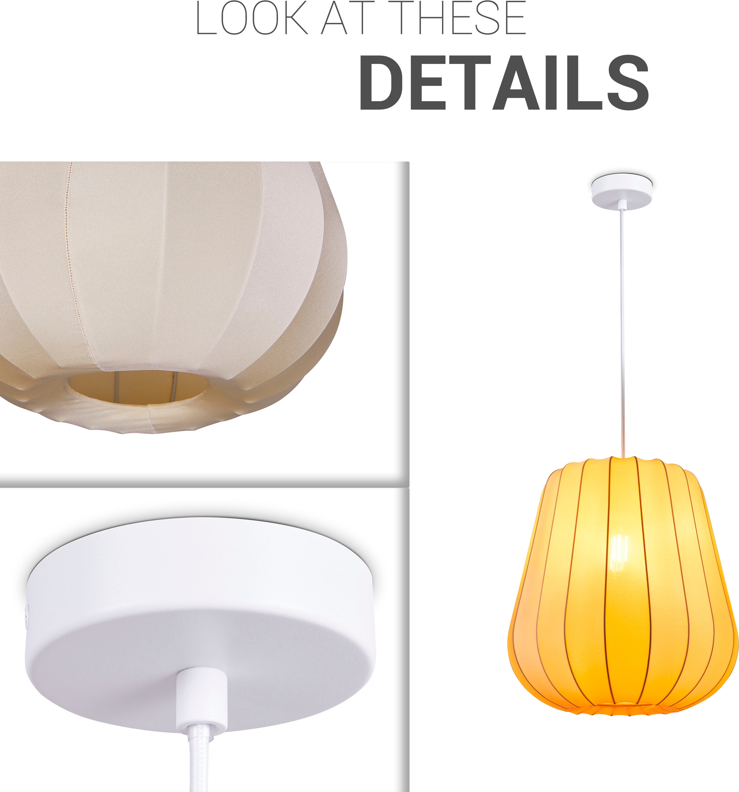 Paco Home Pendelleuchte »HUGO PD1« E27