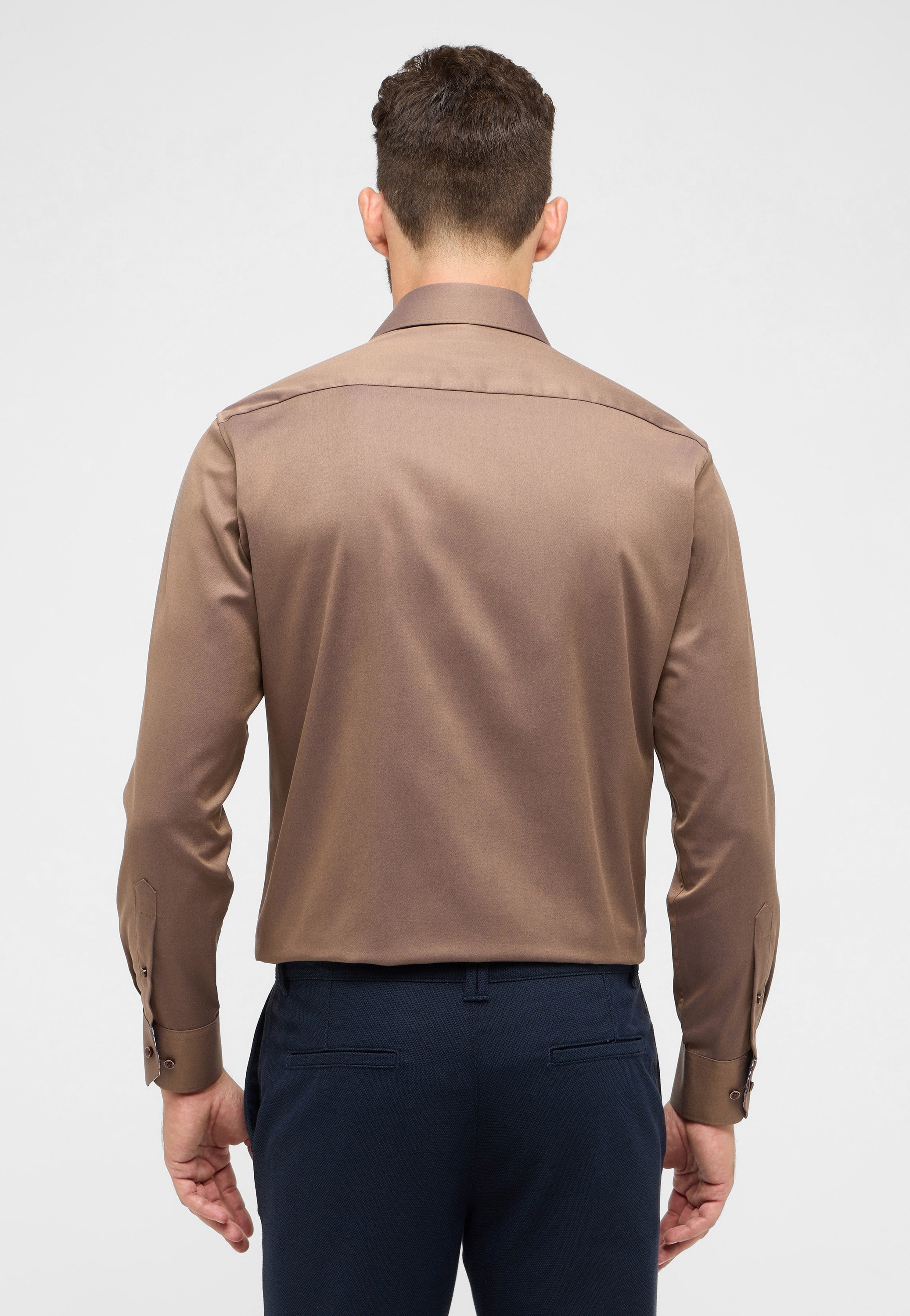 Eterna Langarmhemd »MODERN FIT« NON IRON (bügelfrei)