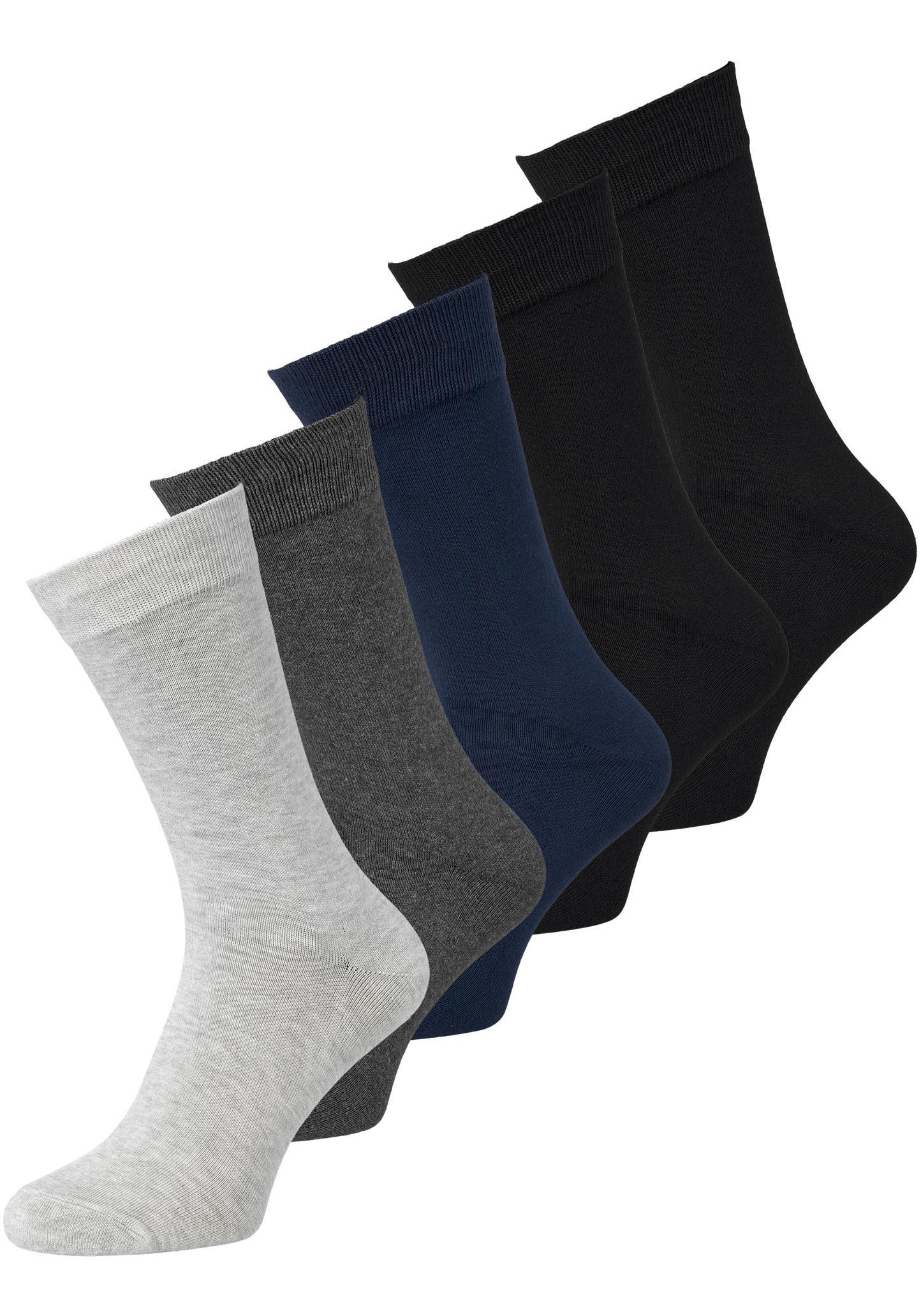 Basicsocken »JACBASIC BAMBOO SOCK 5 PACK NOOS«, (Packung, 5 Paar)