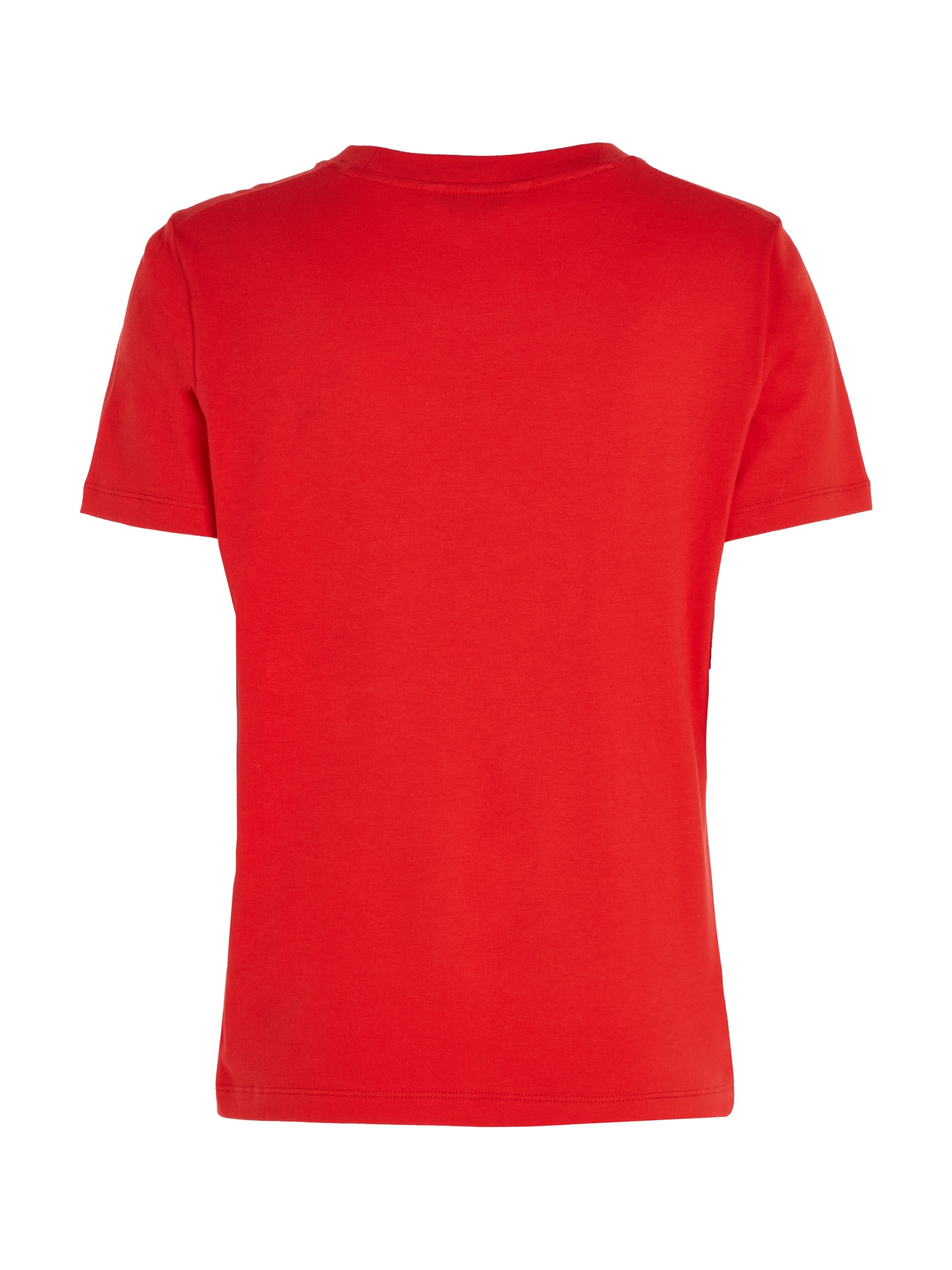 Tommy Hilfiger Kurzarmshirt »REG CORP LOGO C-NK SS« Baumwolle