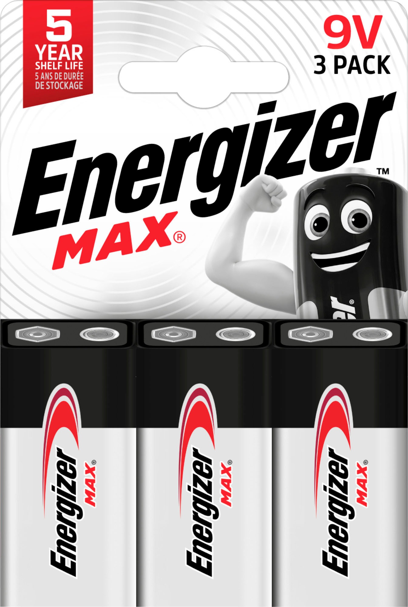 Energizer Batterie »3er Pack Max E-Block 9V«, (Packung, 3 St.) kaufen