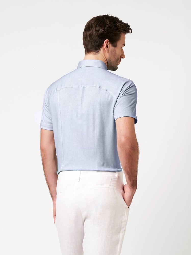 DESOTO Kurzarmhemd »Casual Kent 1/2« Jerseyhemd, slim fit