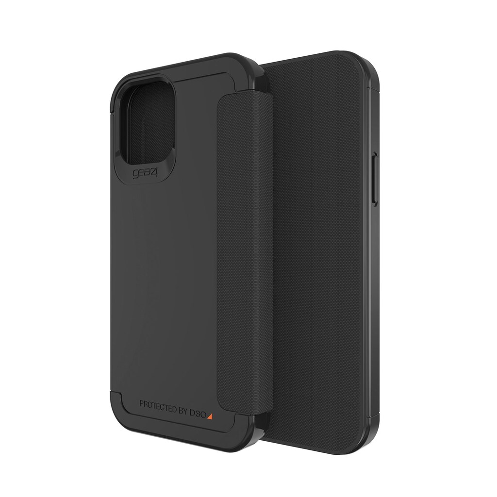 Gear4 Smartphone-Hülle »D3O Wembley Flip Case«, iPhone 12-iPhone 12 Pro, 15,5 cm (6,1 Zoll)