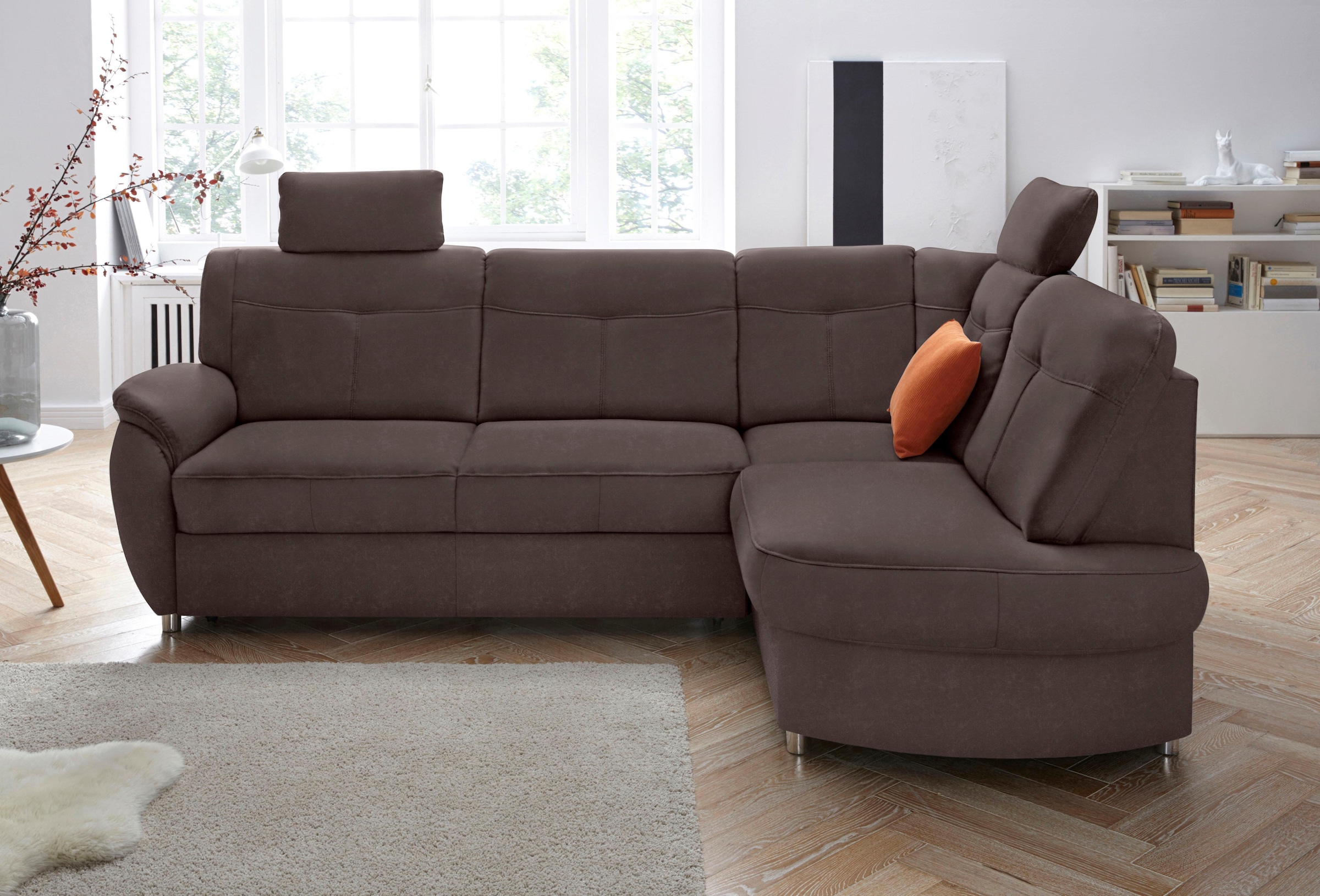 sit&more Ecksofa, wahlweise mit Bettfunktion und Bettkasten kaufen
