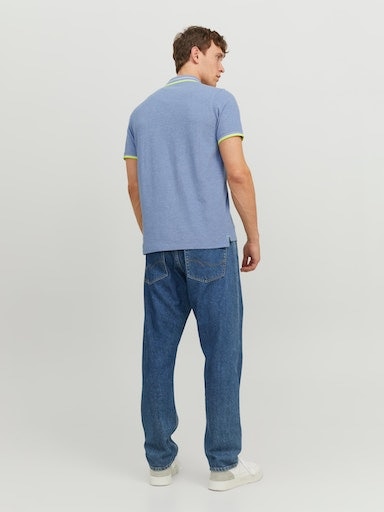Jack & Jones Poloshirt »JJEPAULOS POLO SS NOOS«, mit Logo Stickerei