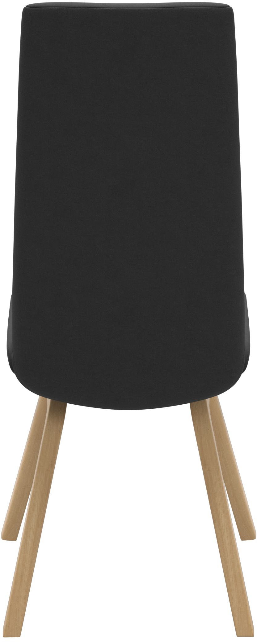 Stressless® Polsterstuhl »Laurel«, Microfaser DINAMICA, High Back, Größe M, mit schräggestellten Beinen in Eiche natur