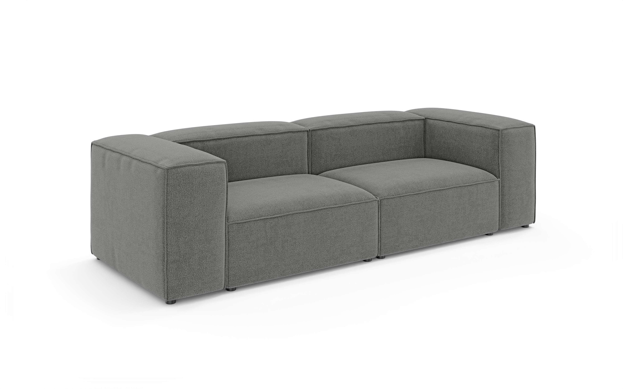 INOSIGN Big-Sofa »HAILY Modularsofa, Maße B/T/H: 260/100/72 cm«, als Modul oder separat verwendbar, für individuelle Zusammenstellung