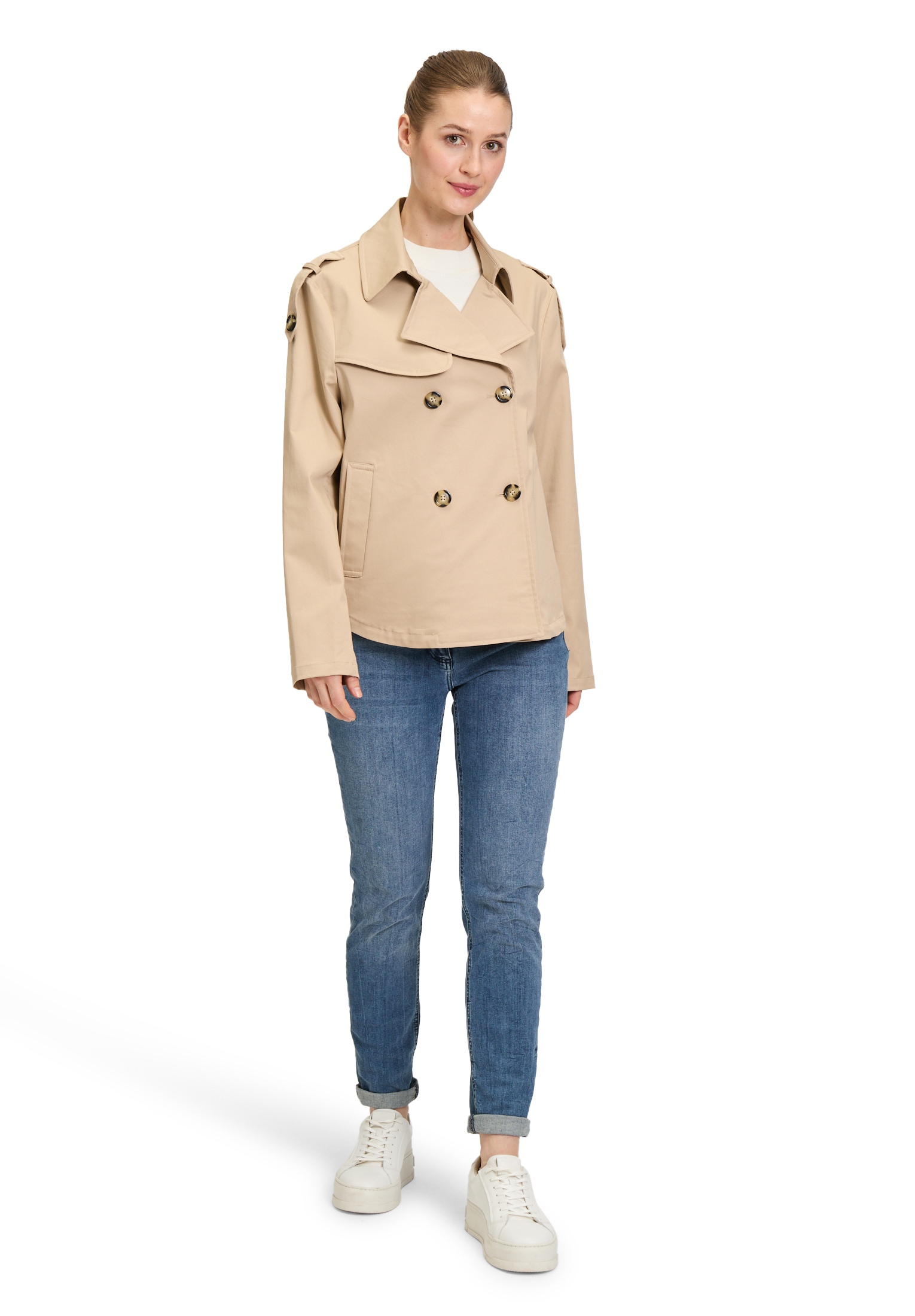 Amber & June Sommerjacke »Sommerjacke mit Kragen«