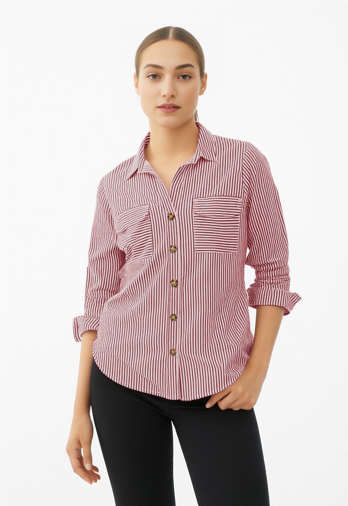 Vero Moda Hemdbluse »VMBUMPY L/S SHIRT NEW WVN GA NOOS«