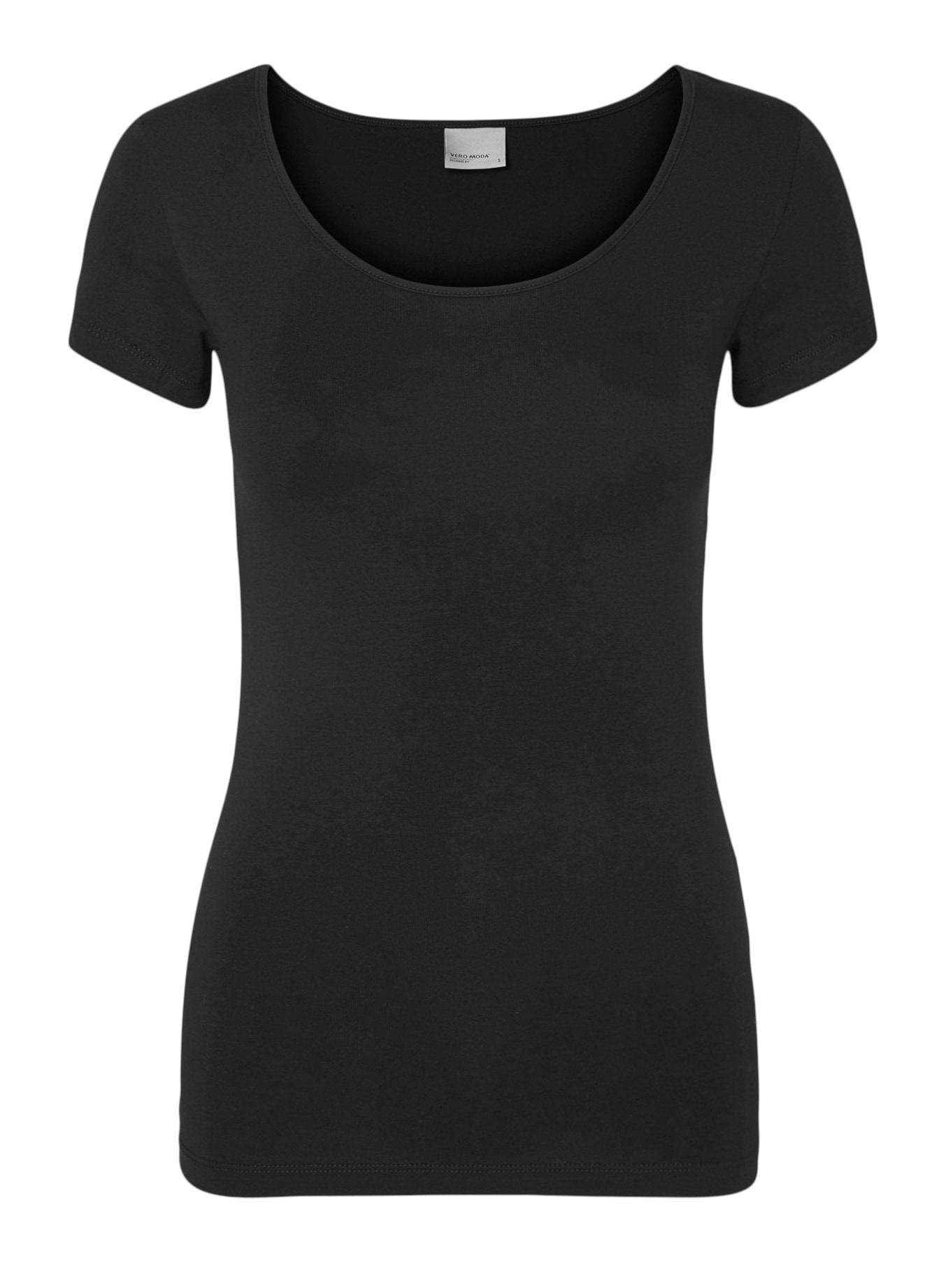 Vero Moda Rundhalsshirt »VMMAXI MY SOFT SS U-NECK«