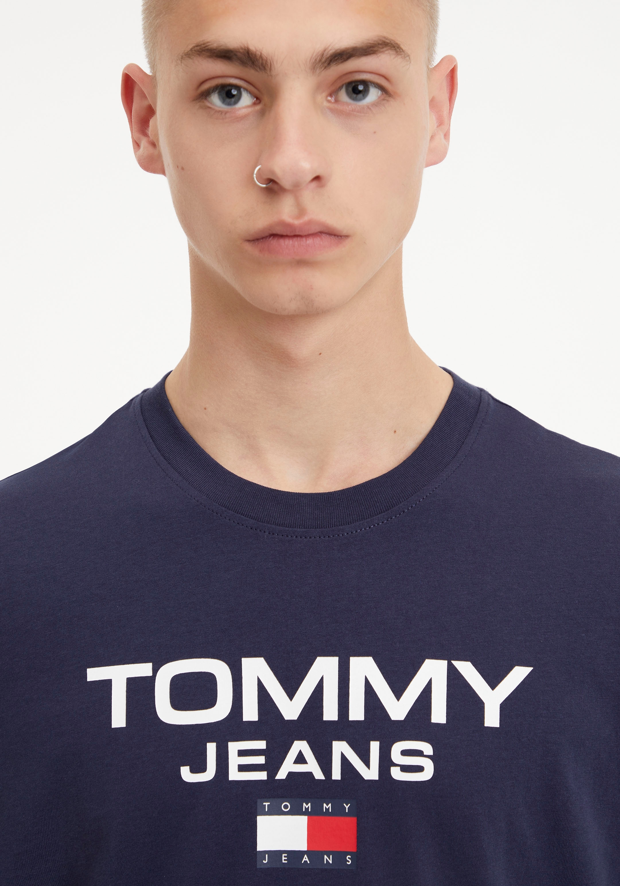 Tommy ENTRY mit REG ♕ T-Shirt TEE«, Logodruck »TJM Jeans bei