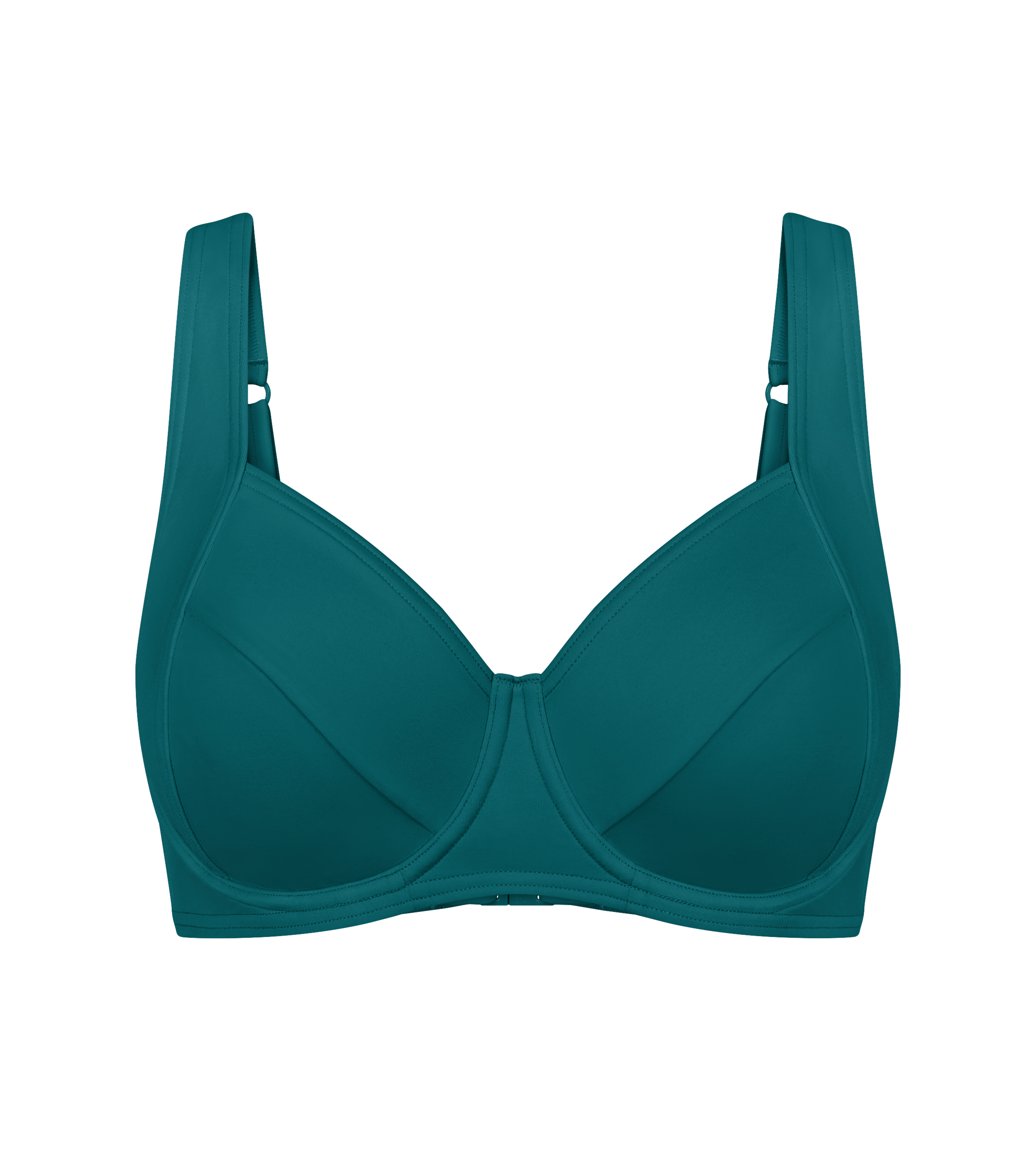 Triumph, Damen, Bügel-Bikini-Top »Summer Mix & Match W 01 sd« Power-Mesh für größere Cups, MYSTIC SEA, Cup B, 42 - Cup B, MYSTIC SEA, Bikinioberteil 