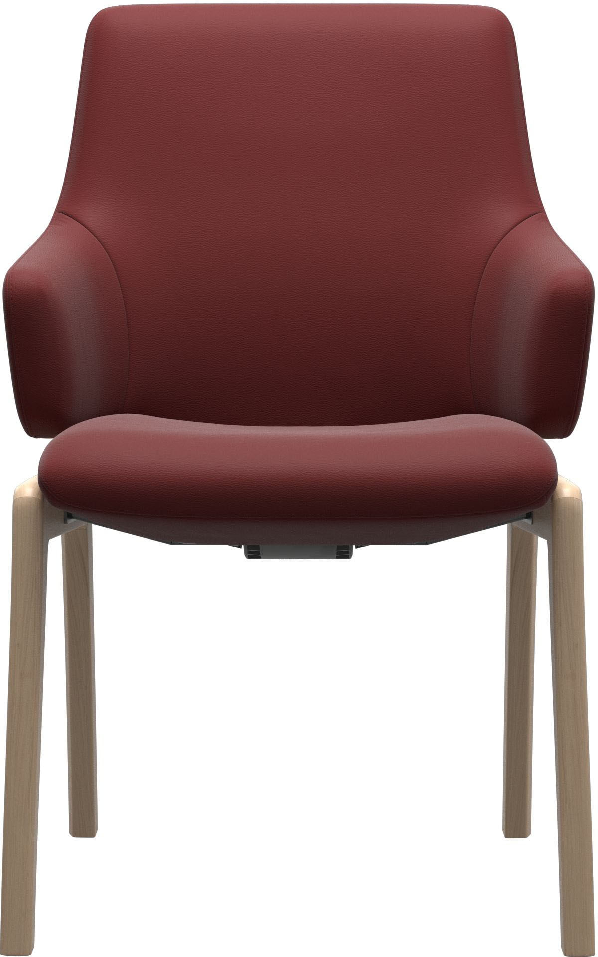Stressless® Polsterstuhl »Laurel«, Leder PALOMA, Low Back mit Armlehne, Größe L, mit abgerundeten Beinen in Walnuss