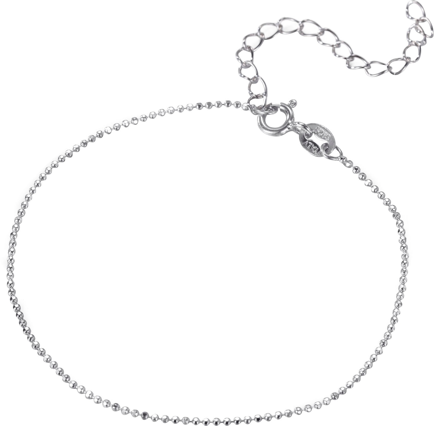 Firetti Silberkette »Schmuck Geschenk Silber 925 Armband Kette Fußkette Bauchkette Kugeln«, in verschiedenen Längen erhältlich
