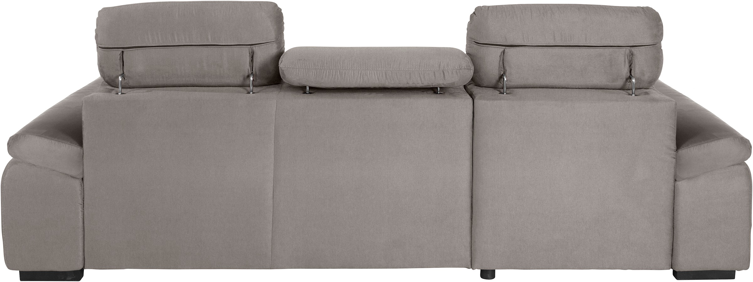 COTTA Ecksofa »Lola L-Form mit Kopfteilfunktion & Hocker«, (Set, mit Hocker), wahlweise mit Bettfunktion, Bettkasten & Armteilverstellung
