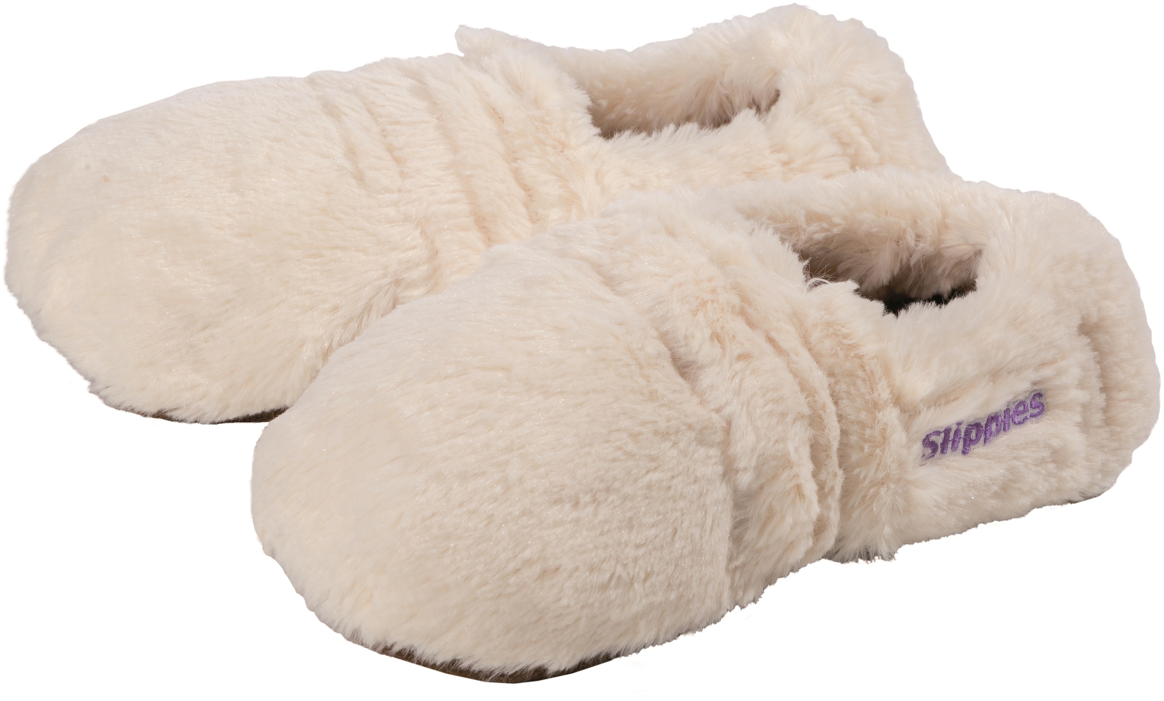 Wärmekissen »Slippies™ Deluxe creme Plush, Gr. 36-40«, mit Lavendelduft