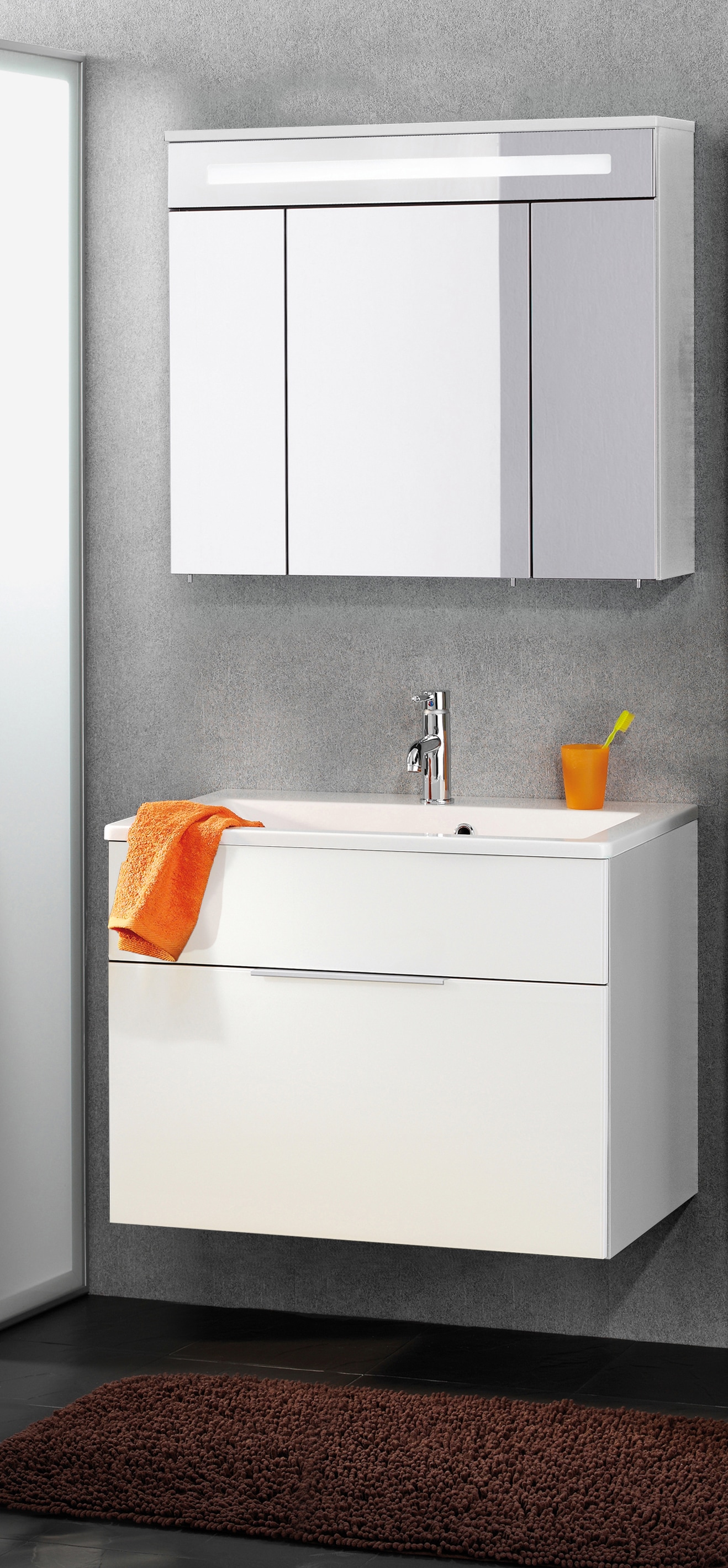 FACKELMANN Waschtisch »Waschplatz-Set KARA« 3 tlg. 3-teilig