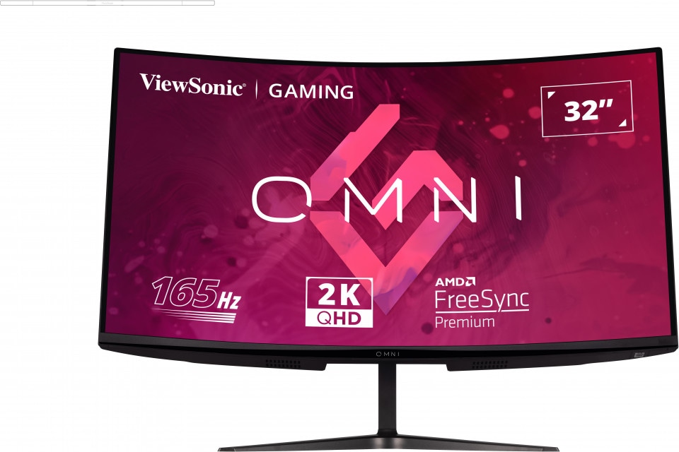 Viewsonic Curved-Gaming-Monitor »VX3218C-2K«, 80 cm/32 Zoll, 2560 x 1440 px, QHD, 1 ms Reaktionszeit, 165 Hz, 1500R Curved