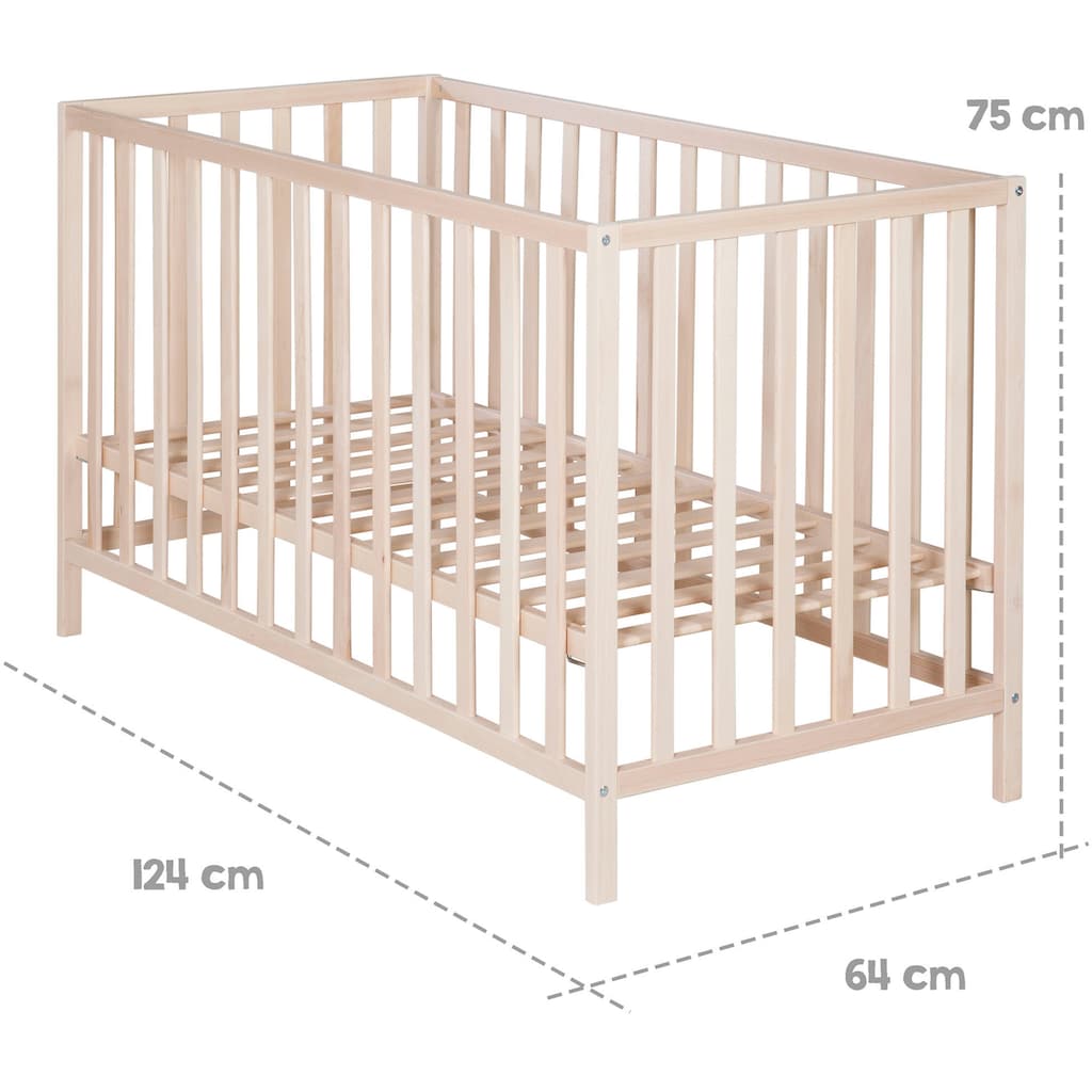 roba® Babybett »Cosi, natur«