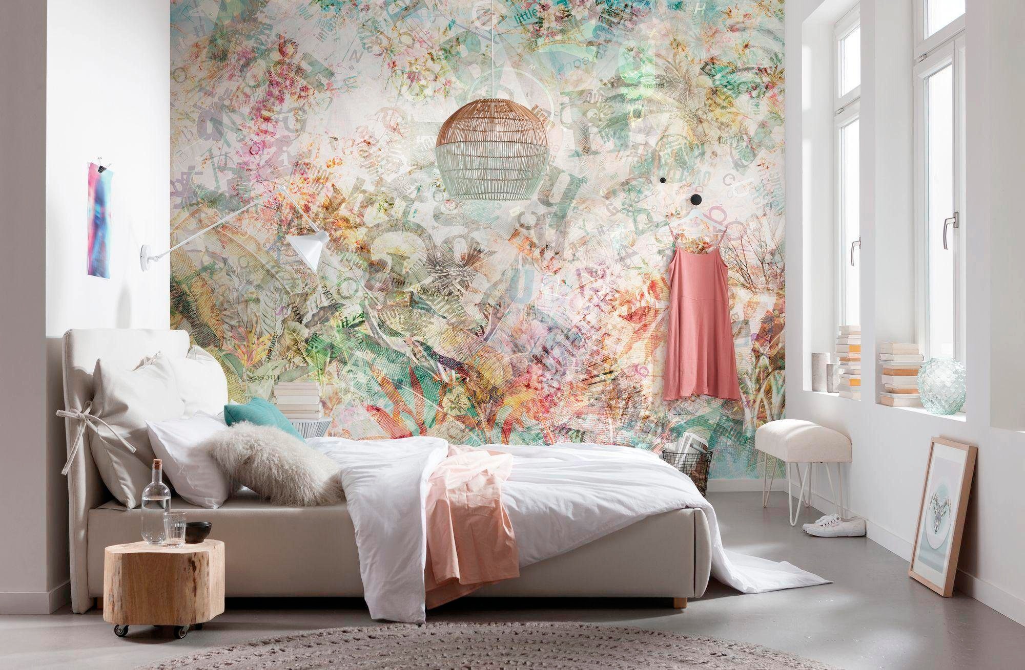 Komar Vliestapete »Digitaldruck Vlies - Stories - Größe 400 x 250 cm«, bedruckt, Wohnzimmer, Schlafzimmer