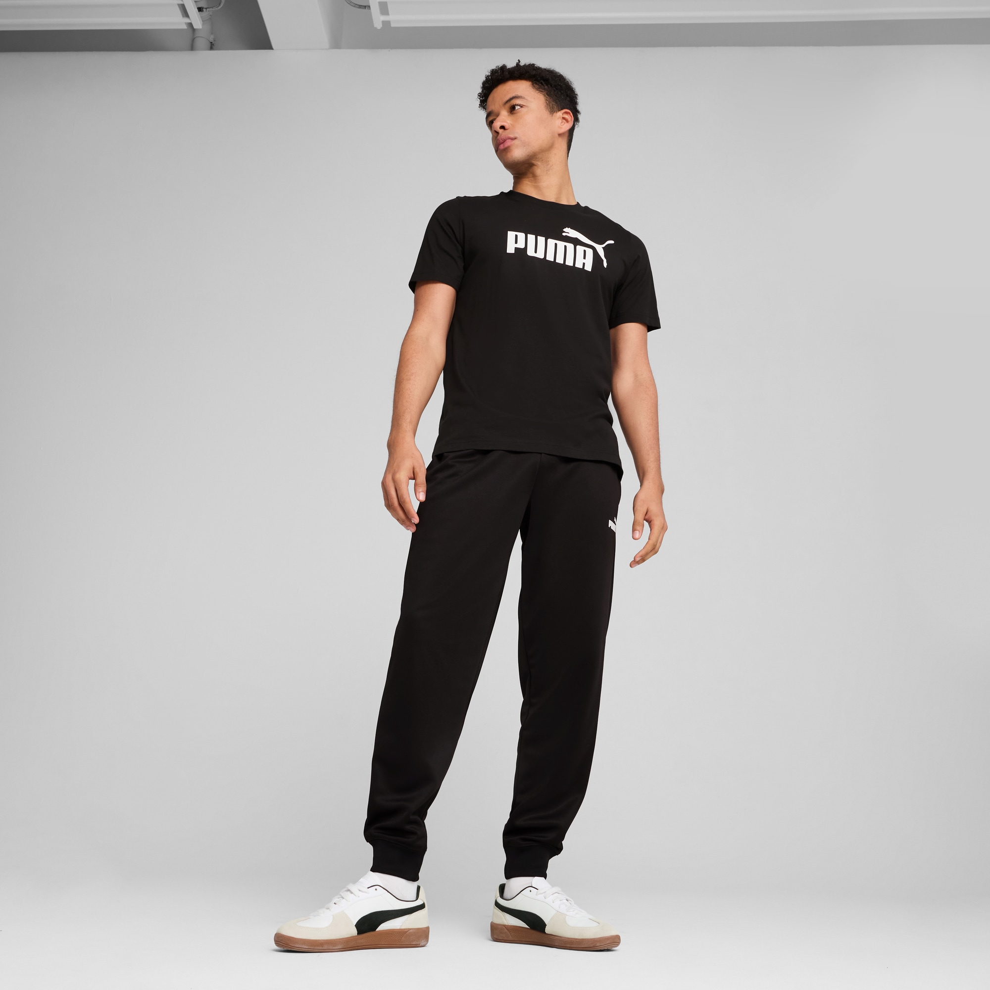 PUMA T-Shirt »ESS NO. 1 LOGO TEE«, Basic Herren T-Shirt mit Logo