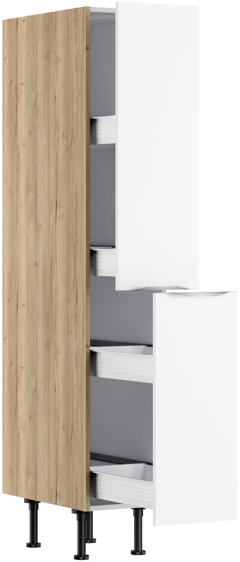 KOCHSTATION Apothekerschrank »KS-Aken«