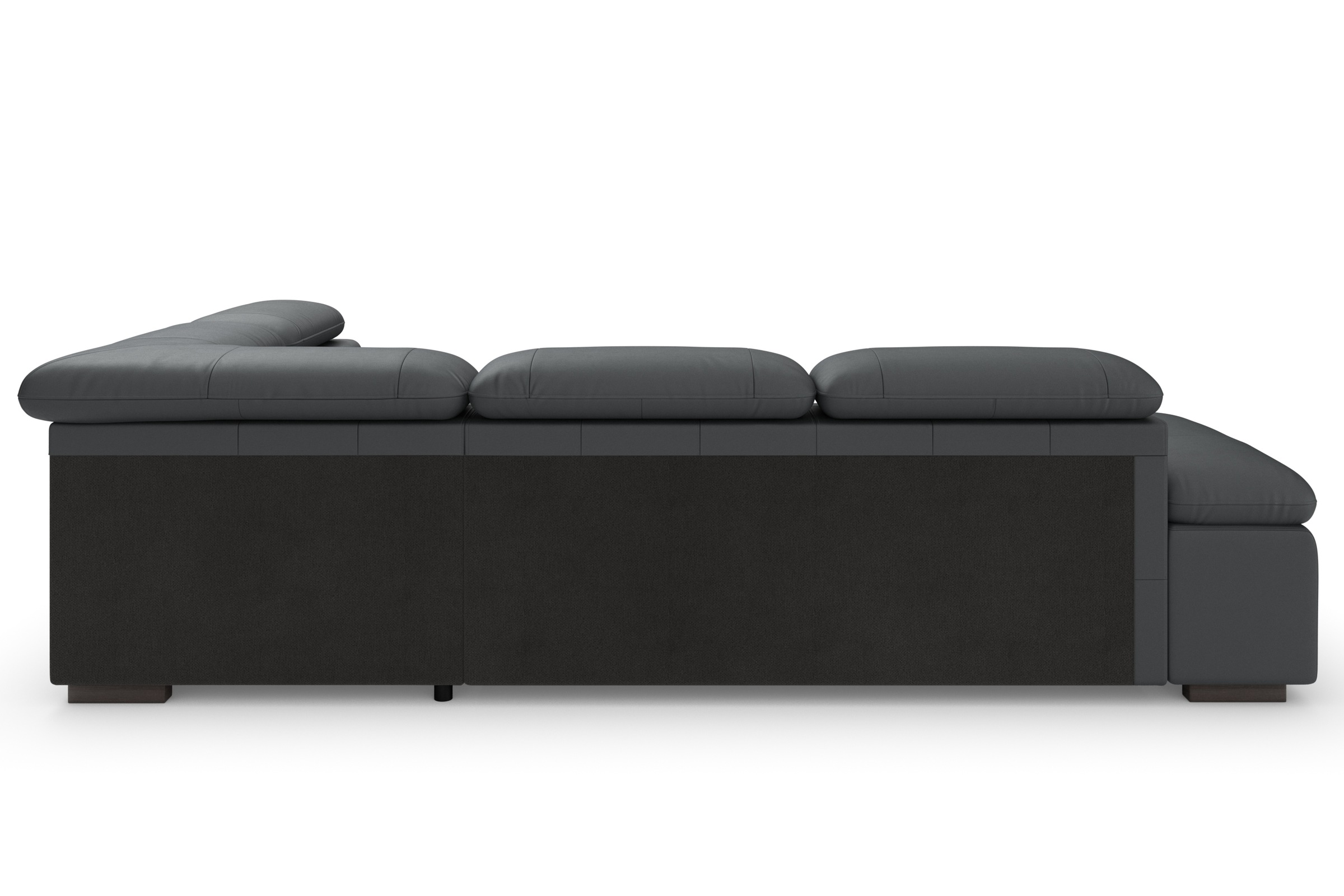 Home affaire Ecksofa »Alberto L-Form«, mit Kopfteilverstellung, wahlweise mit Bettfunktion
