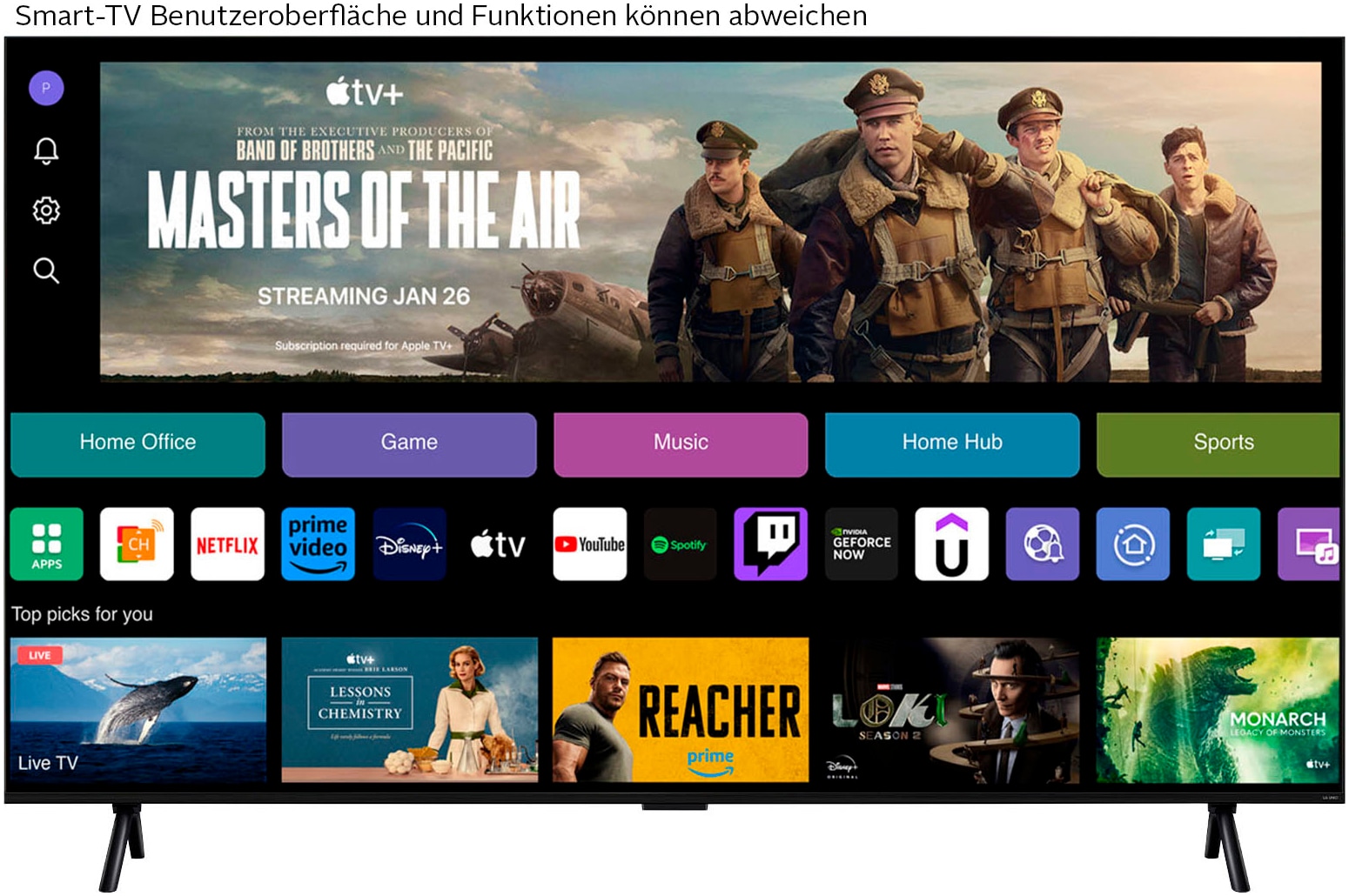 LG QNED-Fernseher »98QNED89T6A«, 4K Ultra HD, Smart-TV