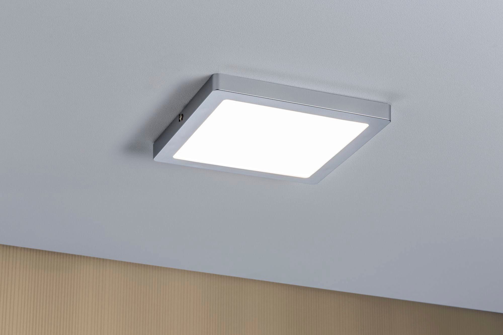 Paulmann LED Panel »Atria eckig 220x220mm 14W 4.000K«, 1 flammig, Atria eckig 220x220mm 14W 4.000K matt