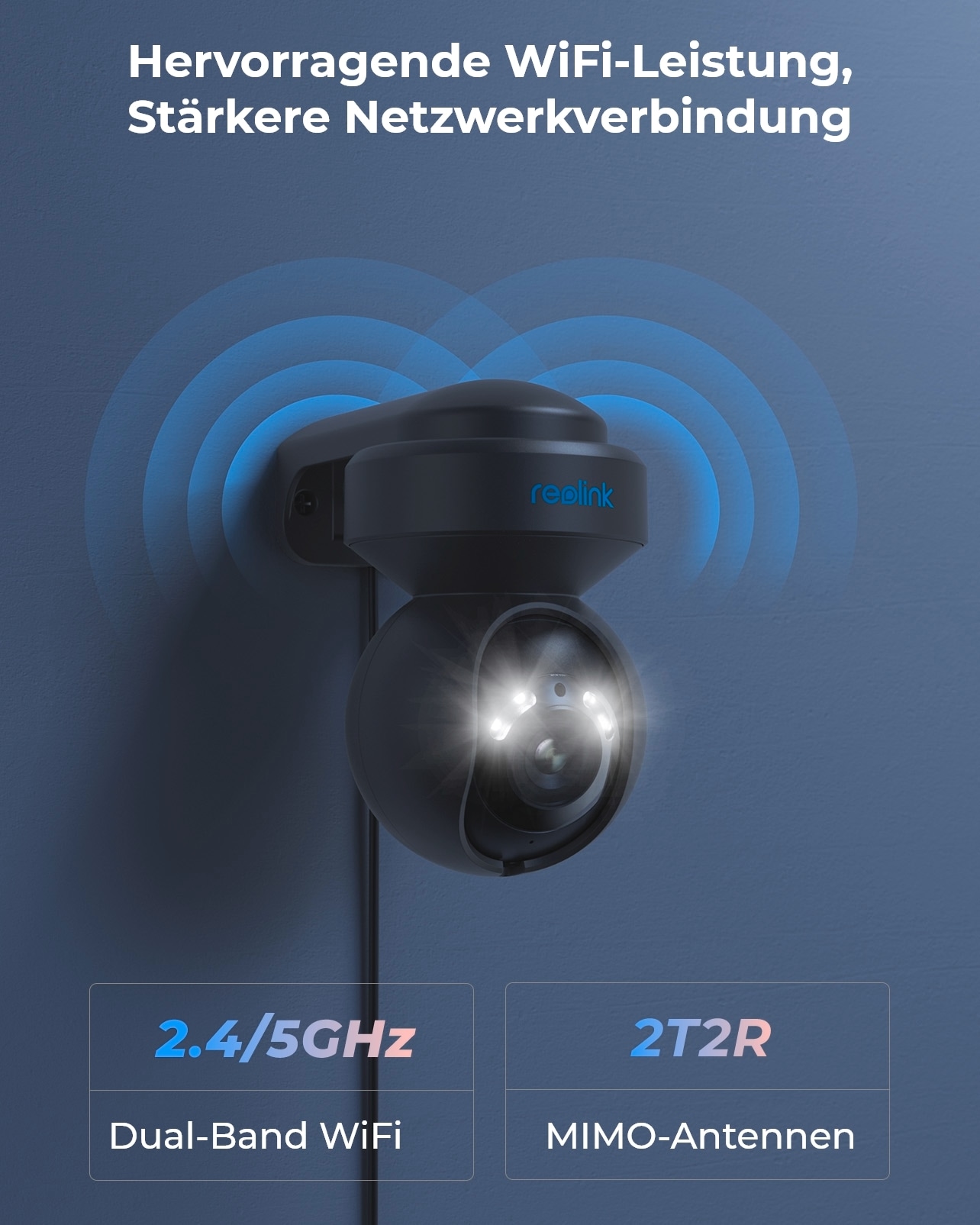 Reolink Überwachungskamera »E Series E540-B WiFi-Outdoor«, Außenbereich