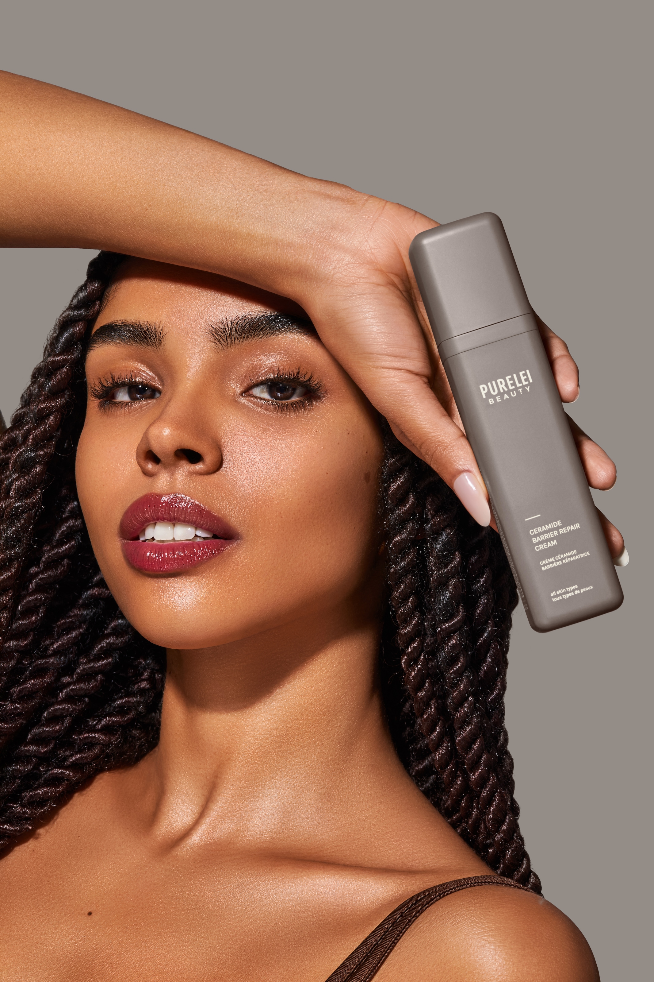 Purelei Gesichtspflege »Ceramide Barrier Repair Cream«, Schnell einziehende Creme mit natürlichem Glow.