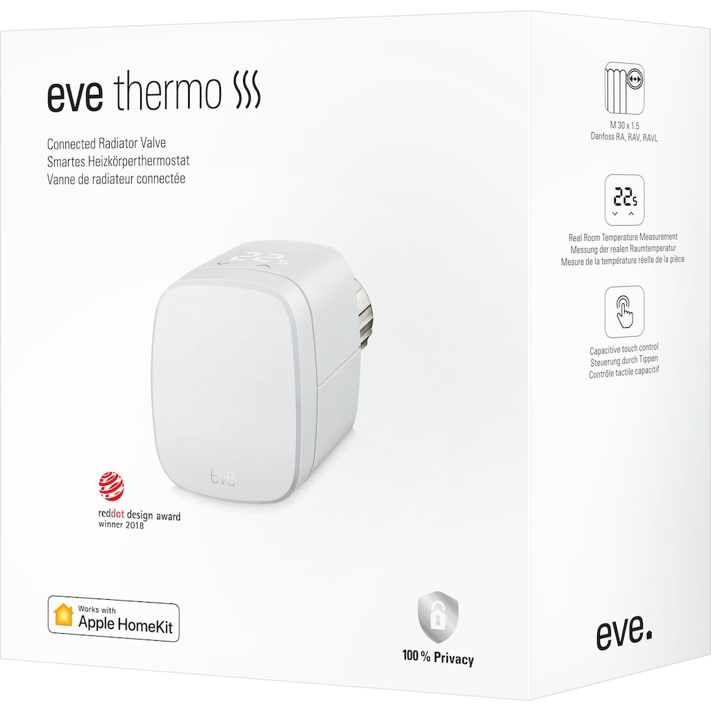 EVE Heizkörperthermostat »Thermo 2020«