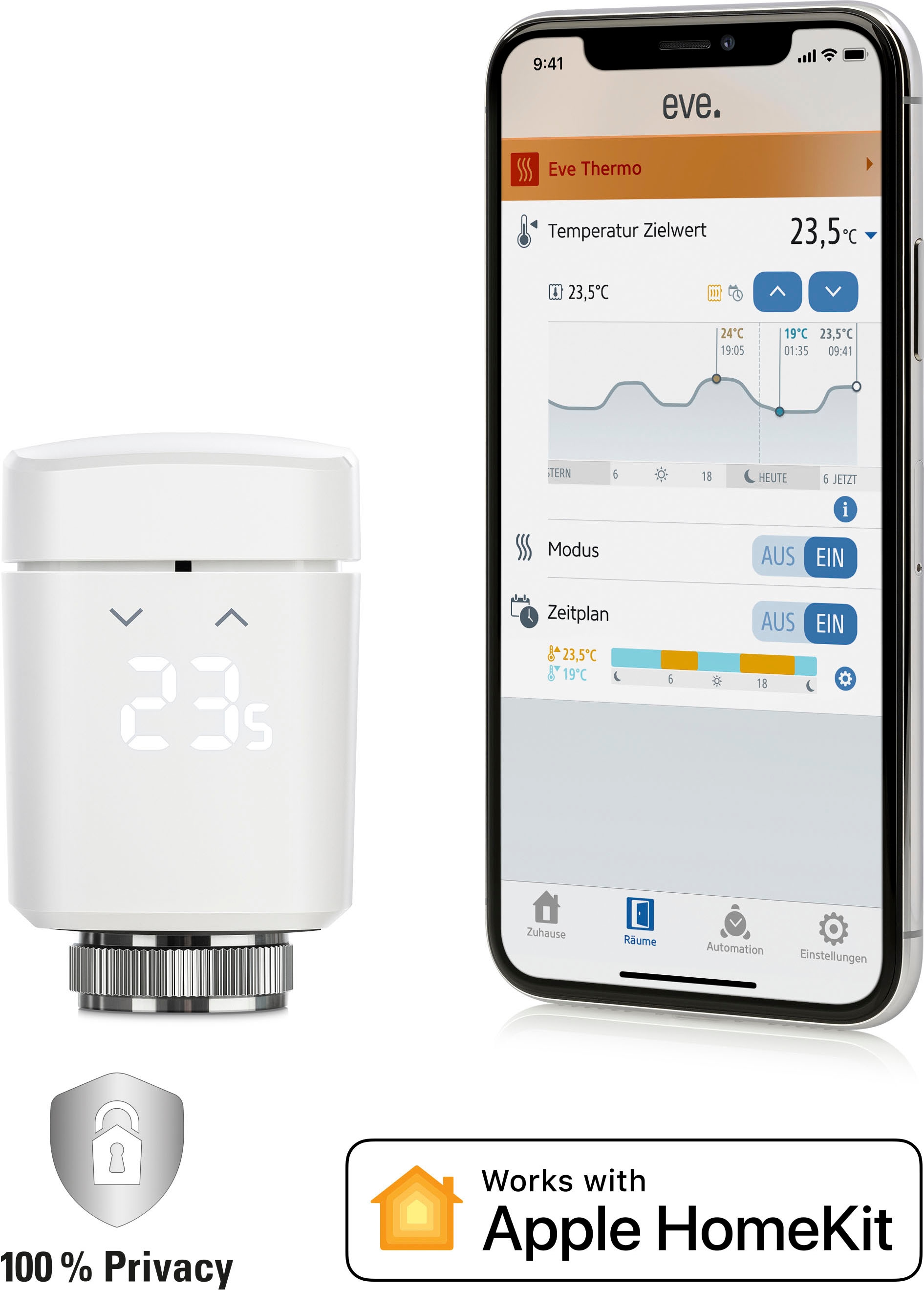 EVE Heizkörperthermostat »Thermo 2020« online kaufen