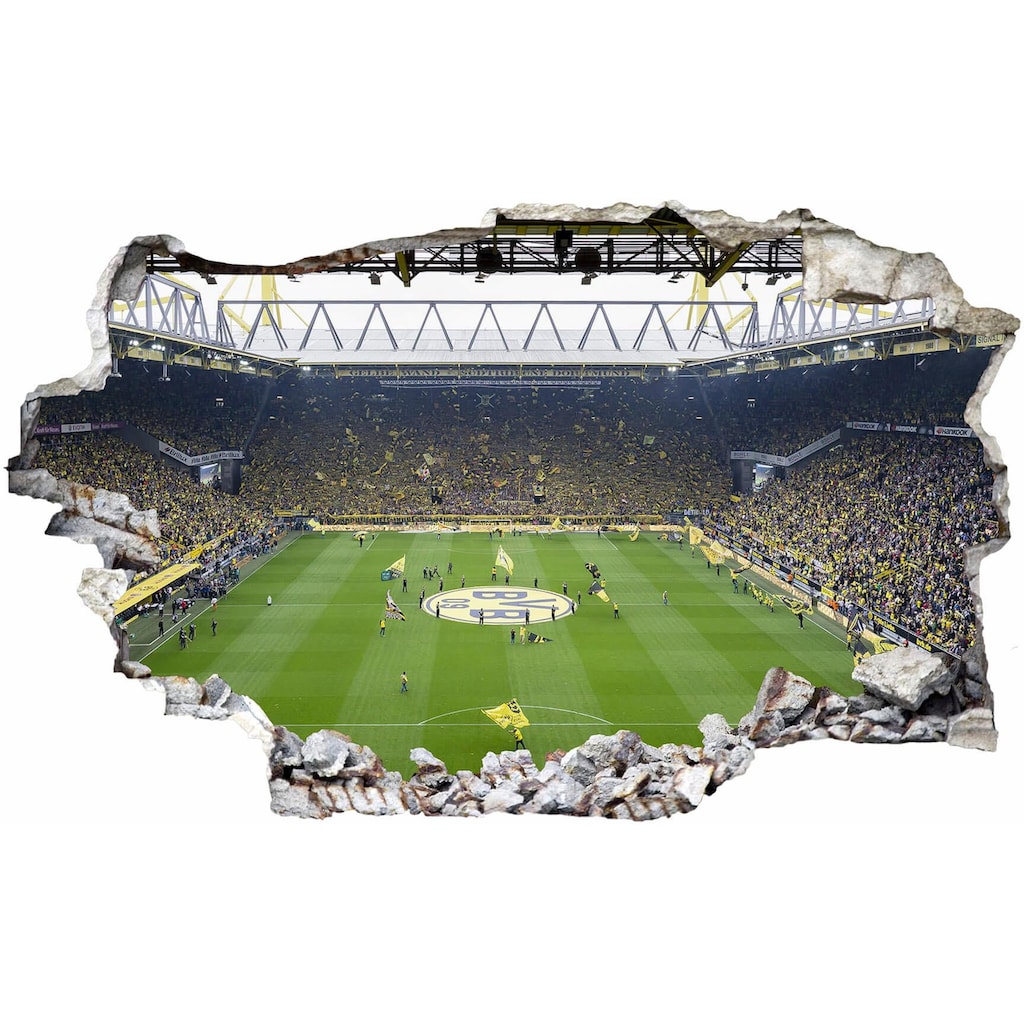 Wall-Art Wandtattoo »BVB Fan Choreo Borussia Dortmund«
