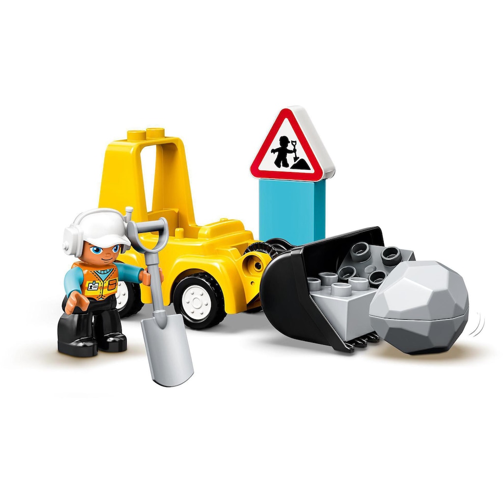 LEGO® Konstruktionsspielsteine »Radlader (10930), LEGO® DUPLO® Town«, (10 St.)