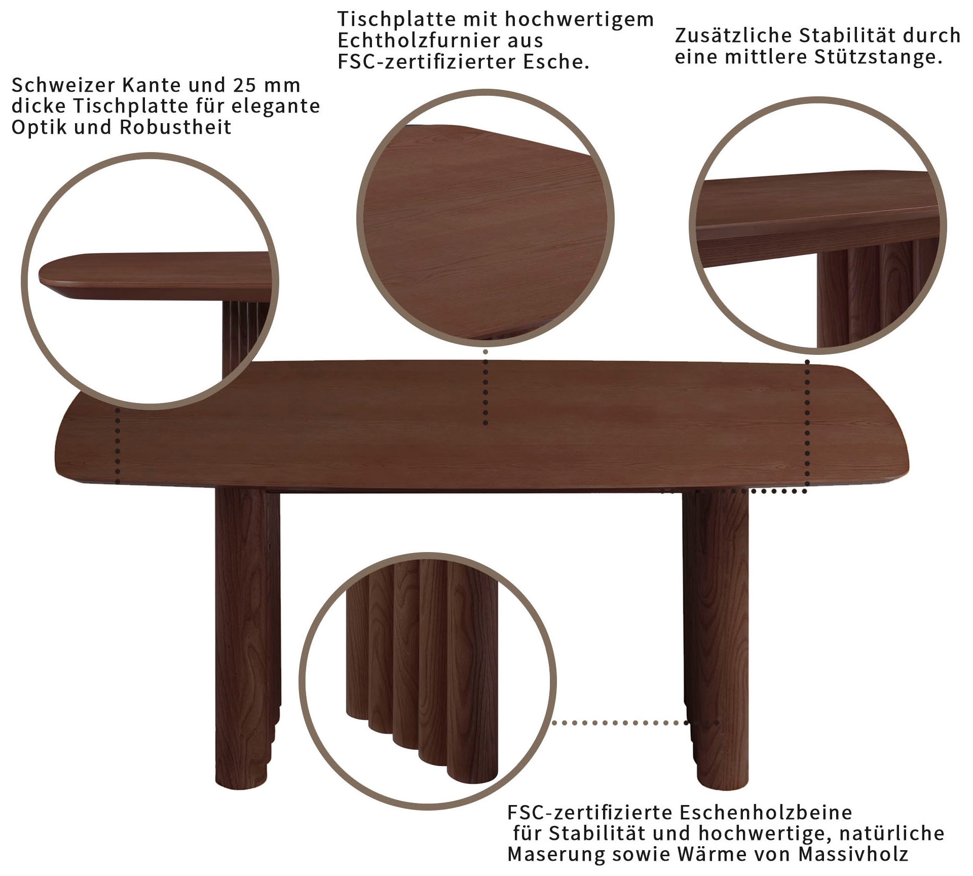 OTTO home Esstisch »Sacy«