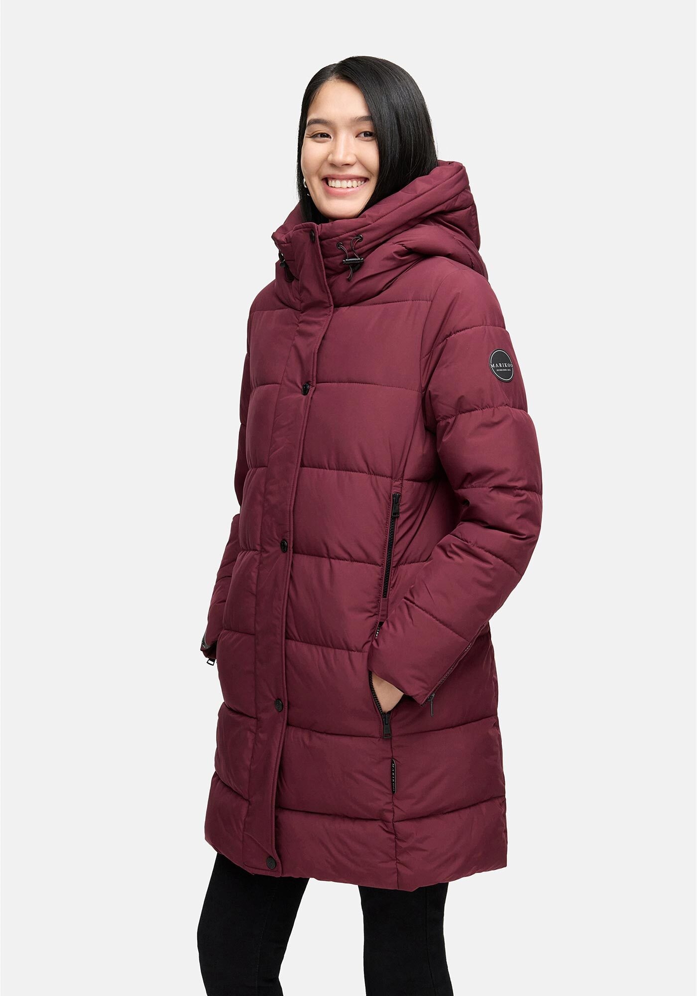 Marikoo Winterjacke »Marikoo Karumikoo XVI Damen Winterjacke B987«