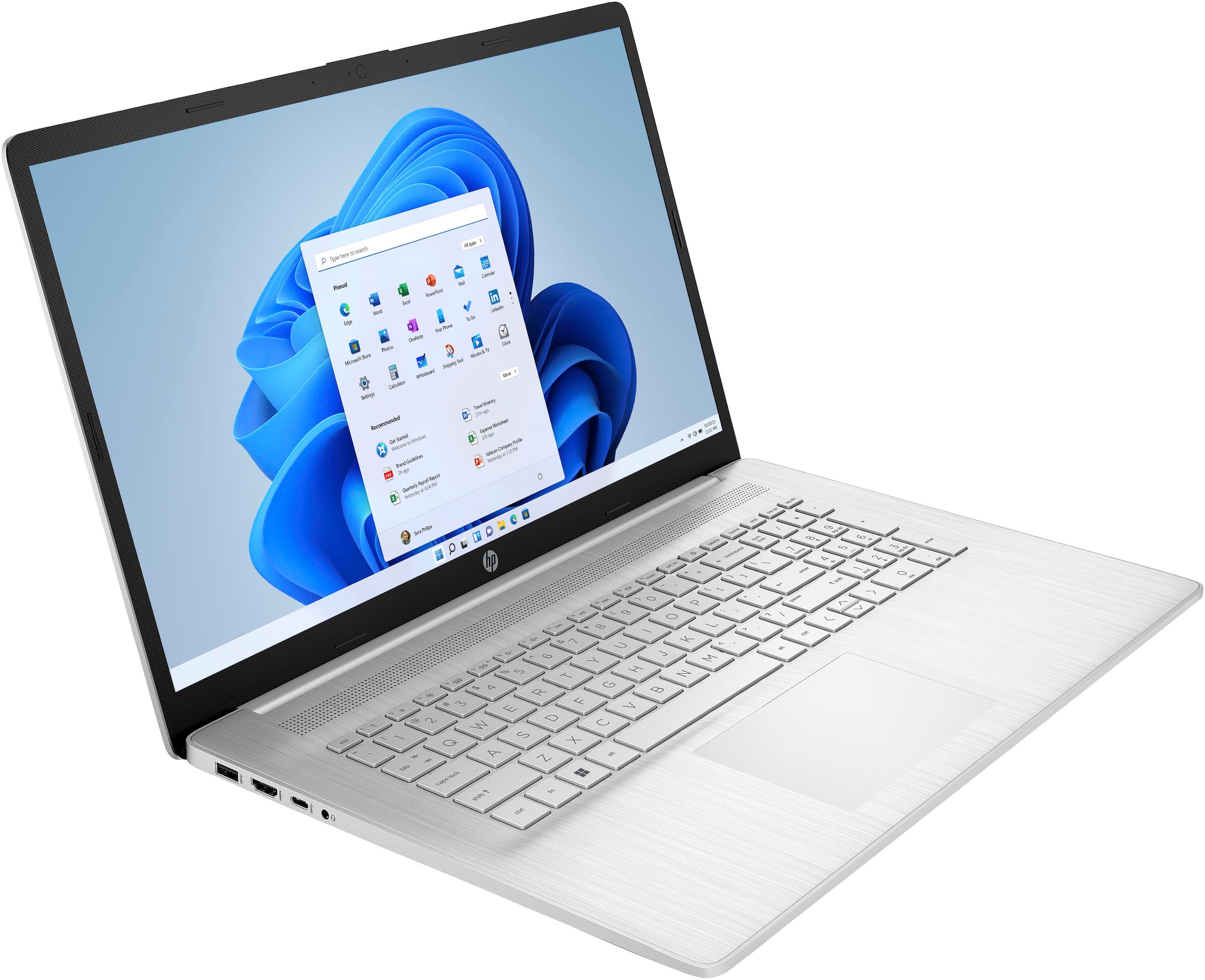HP Notebook »17-cn4277ng«, 43,9 cm, / 17,3 Zoll, Intel, Core i7, Iris Xe Graphics, 1000 GB SSD