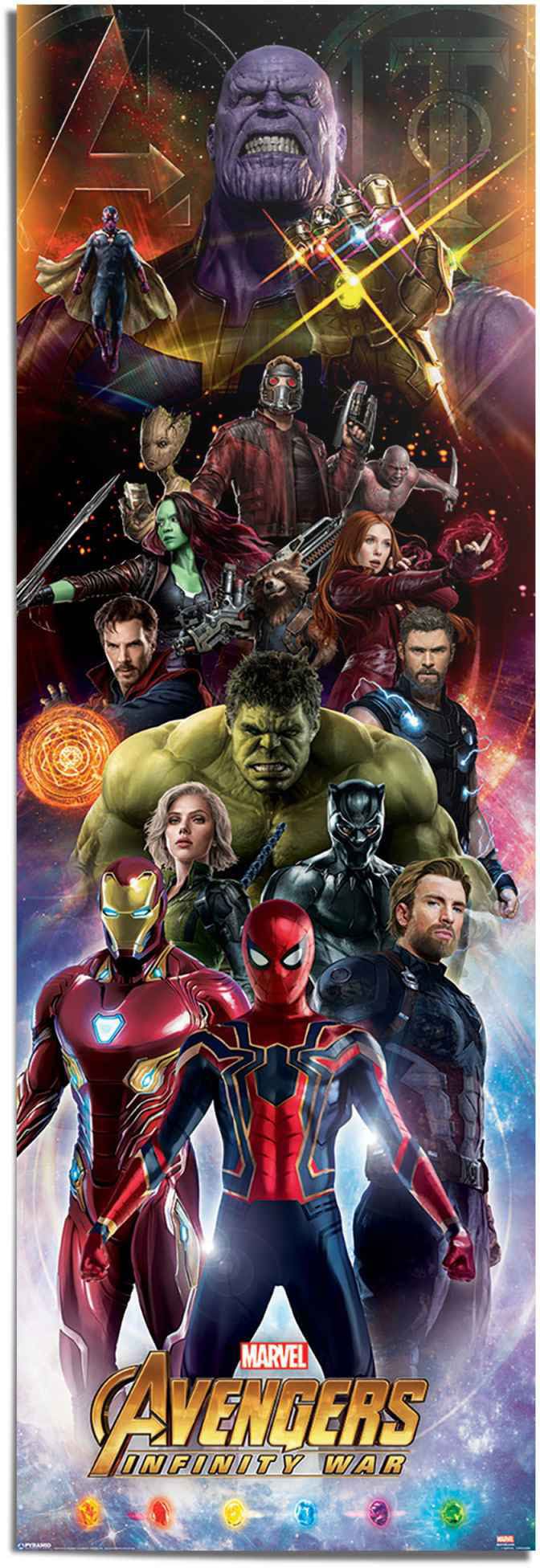 Reinders! Poster »Avengers Charaktere«, (1 St.) auf kaufen Raten