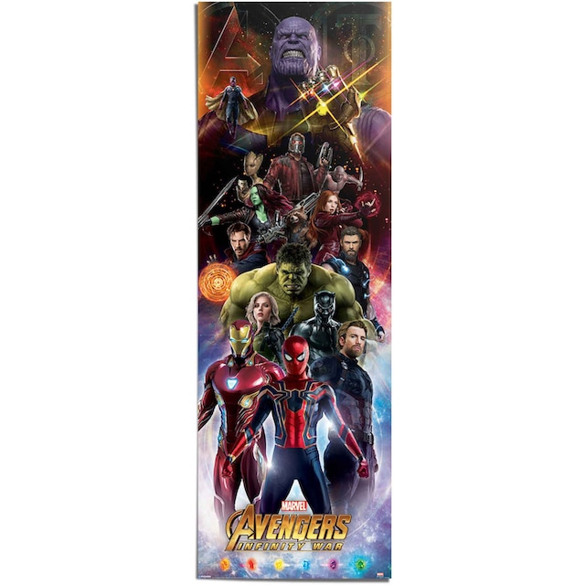 Reinders! Poster »Avengers Charaktere«, (1 St.) auf Raten kaufen