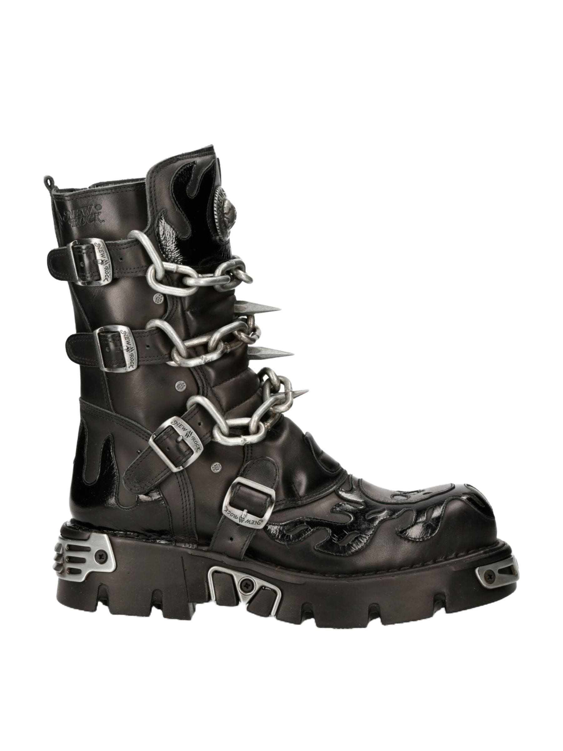 NEW ROCK Bikerboots »Plateau Biker Boots M-727-S5«  Handgefertigt, Made in Spain