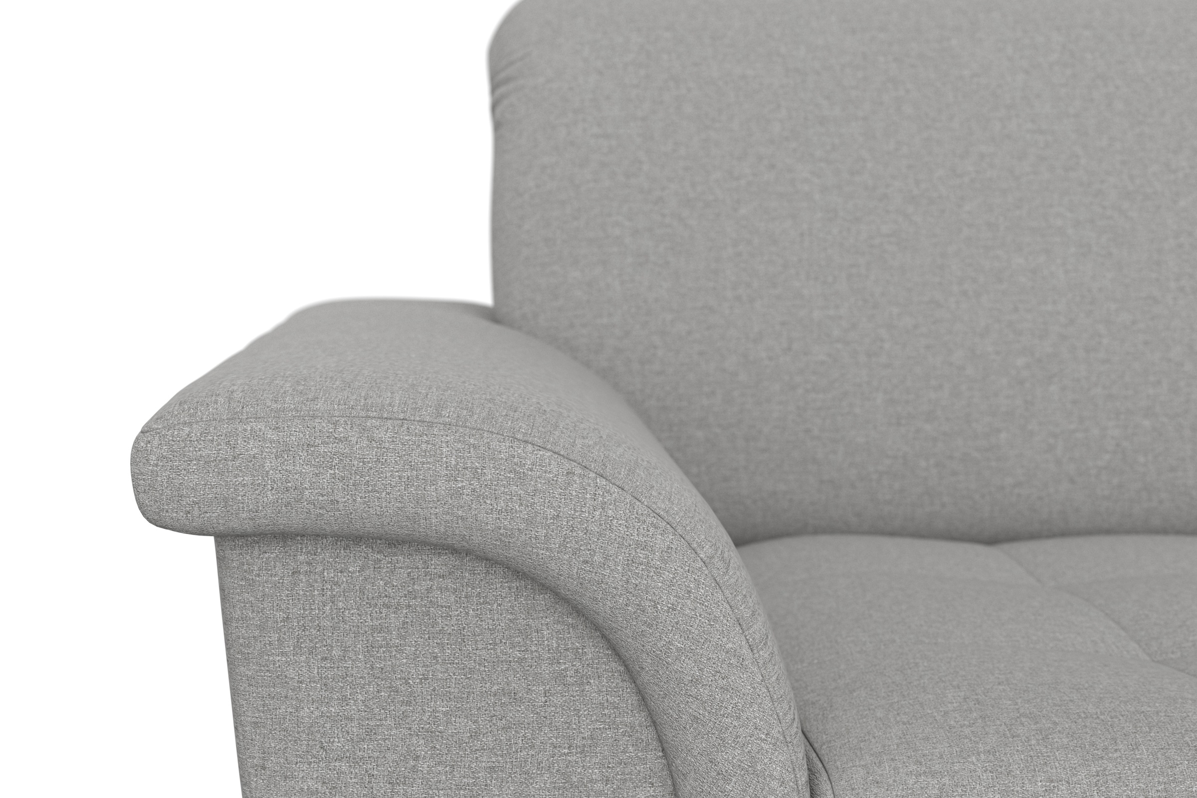 DOMO collection Ecksofa Franzi, wahlweise mit Bettfunktion, Bettkasten und Kopfteilverstellung