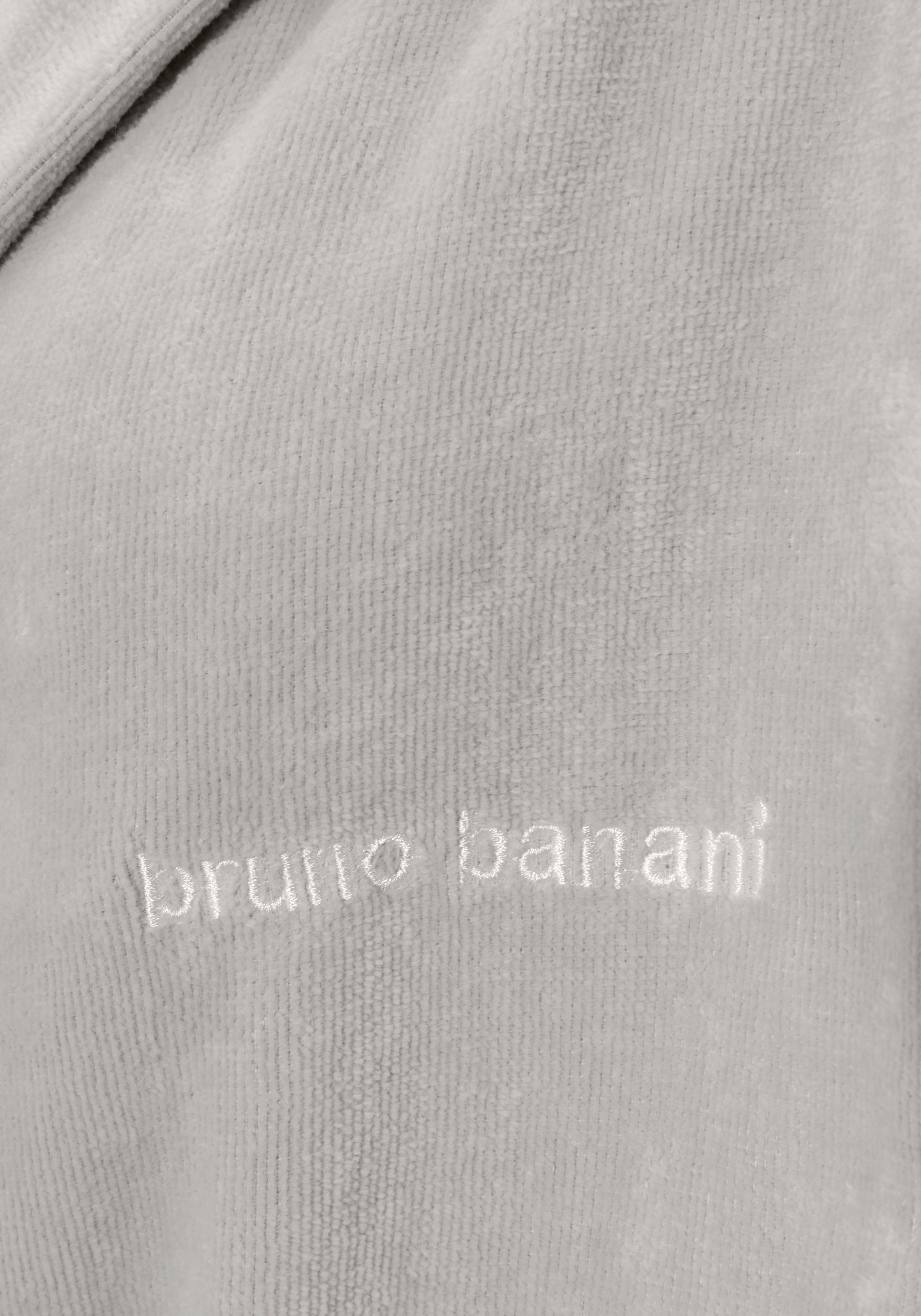 Bruno Banani Unisex-Bademantel »Daniel, ideal für Sauna & Spa, Hotelbademantel, Morgenmantel«, (1 St.), Damen & Herren Bademantel, lang, mit Taschen, S-5XL