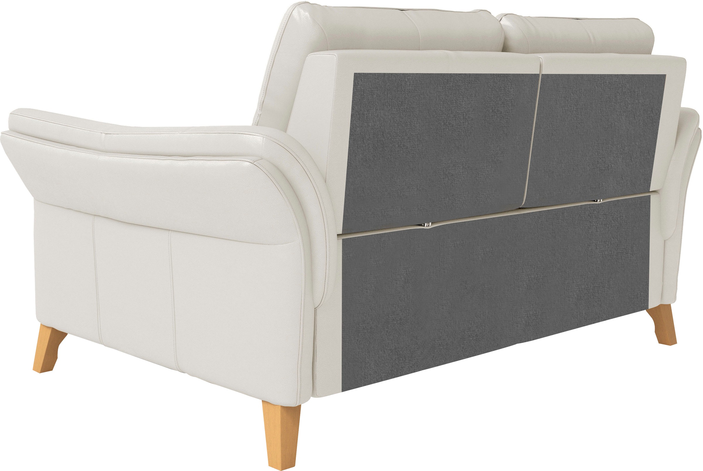 sit&more 3-Sitzer »Göteborg«, inklusive Sitztiefenverstellung und Federkern